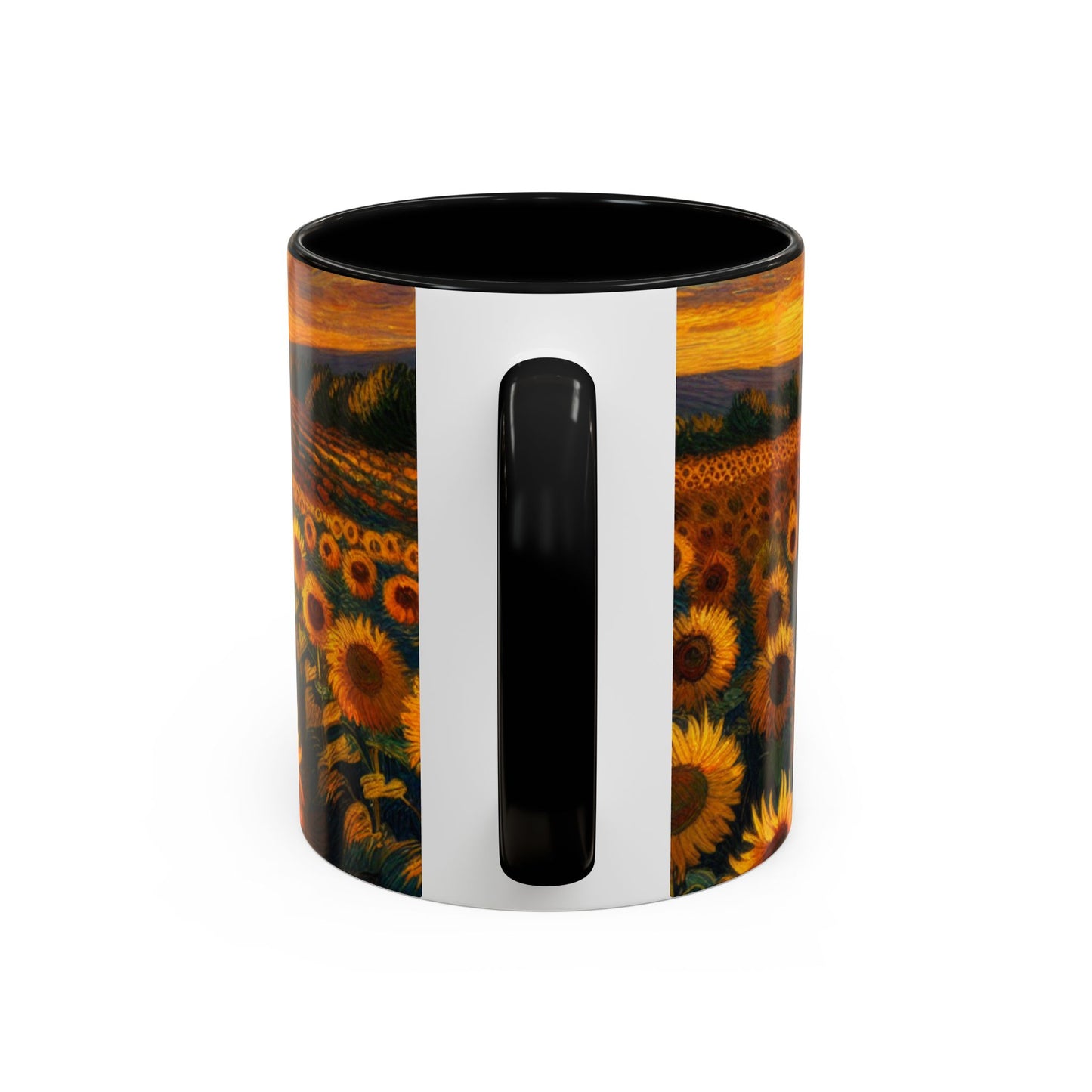 Sunset Serenade Sunflower Fields - Mugs