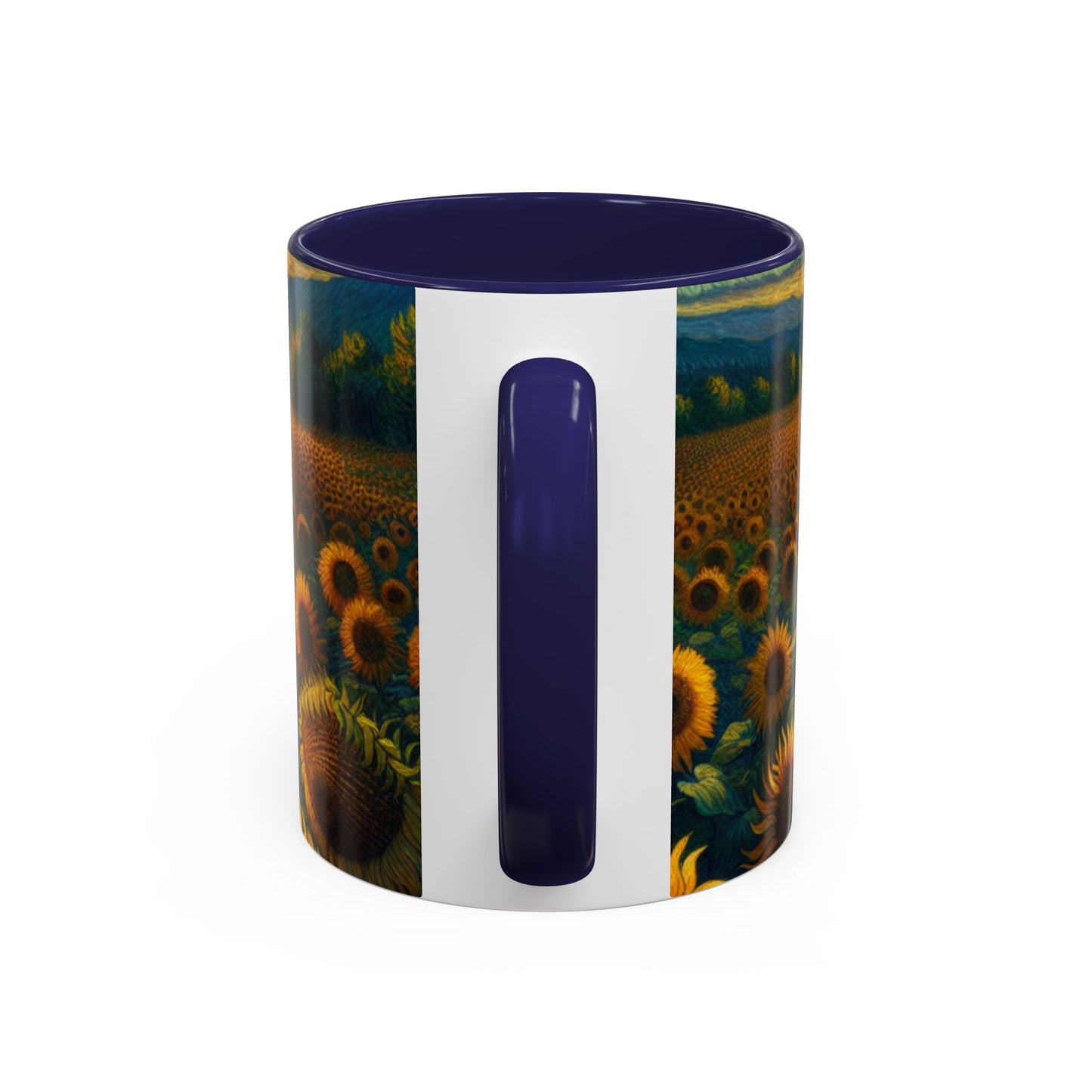 Sunset Sonata Sunflower Field - Mugs