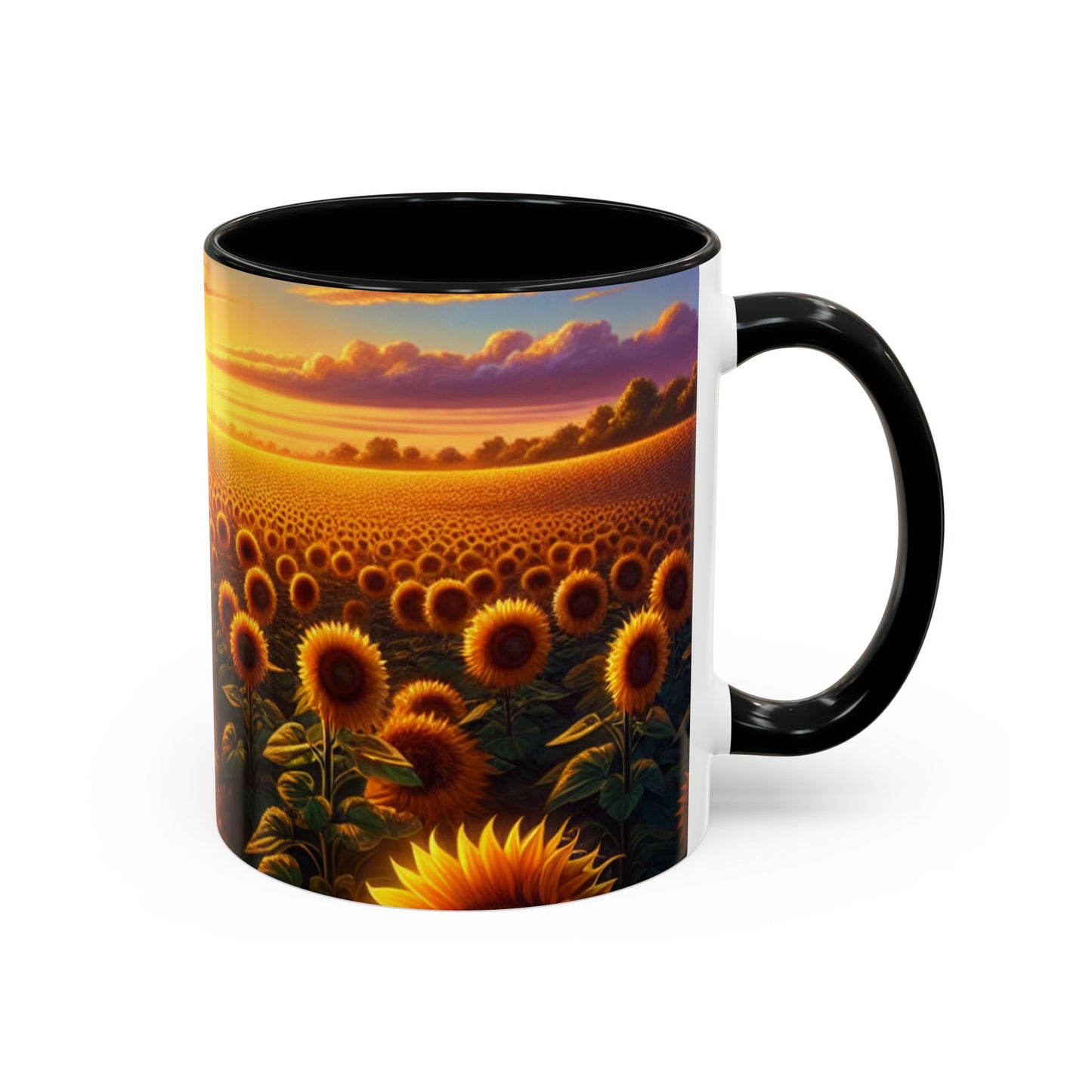 Golden Horizon Sunflower Bliss - Mugs
