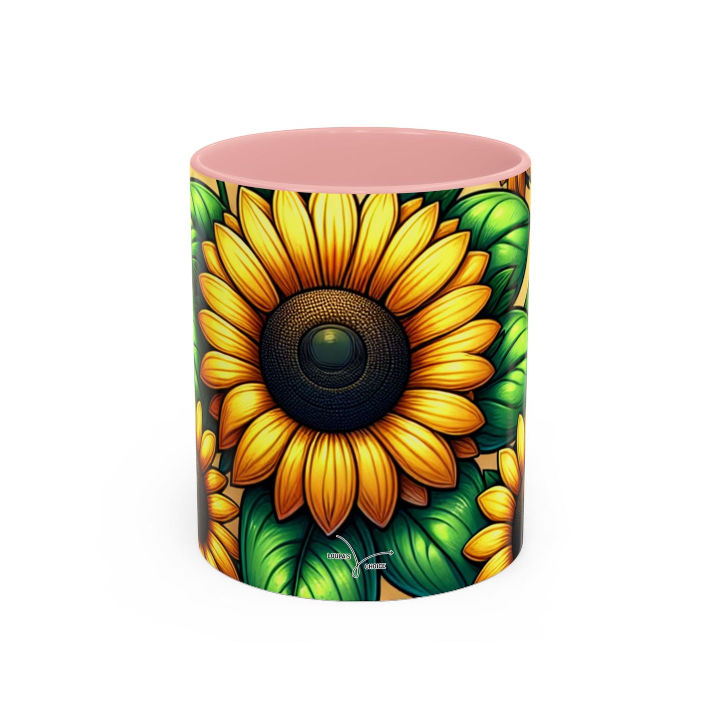 Golden Helianthus Harmony - Mugs