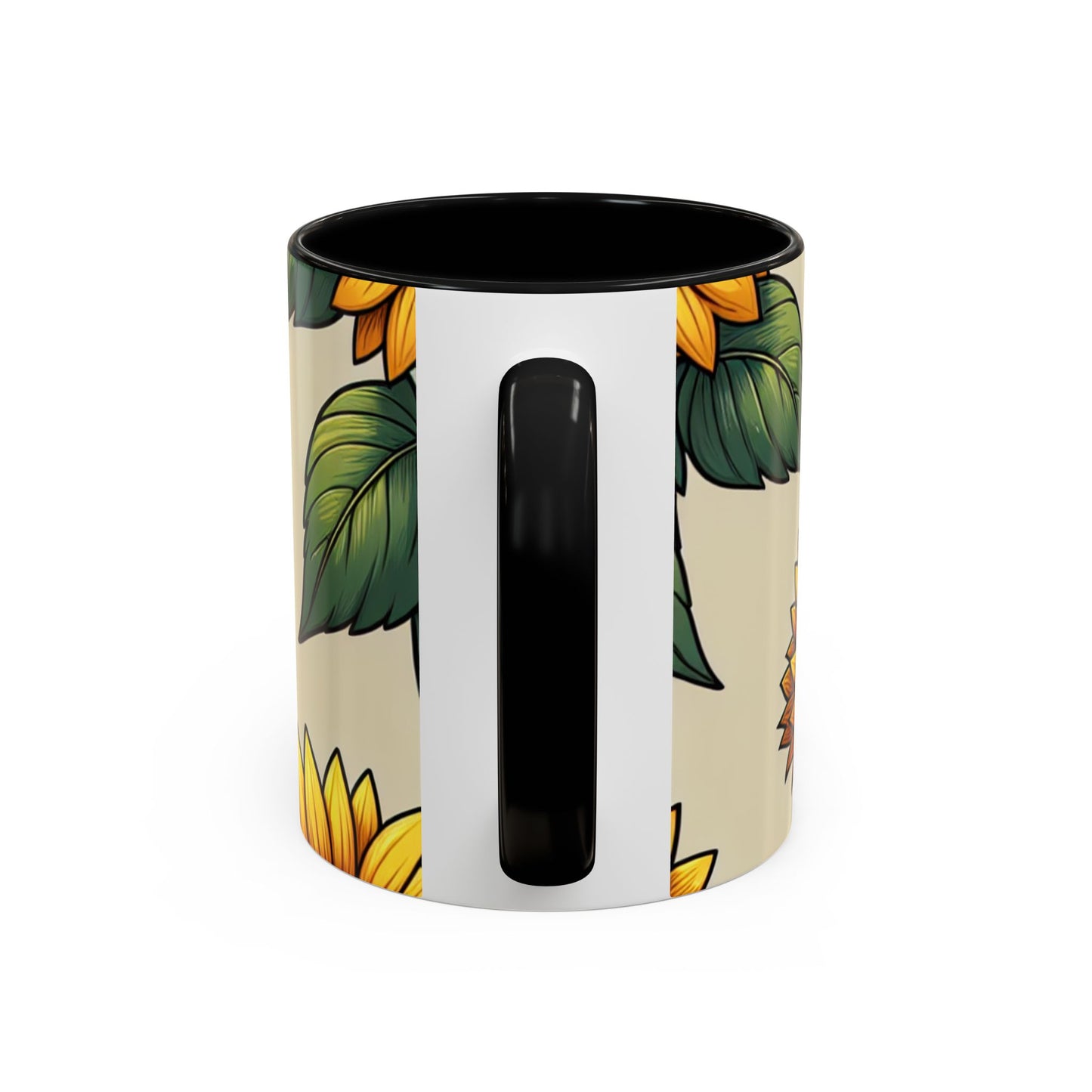 Sunlit Sunflower Serenade - Mugs