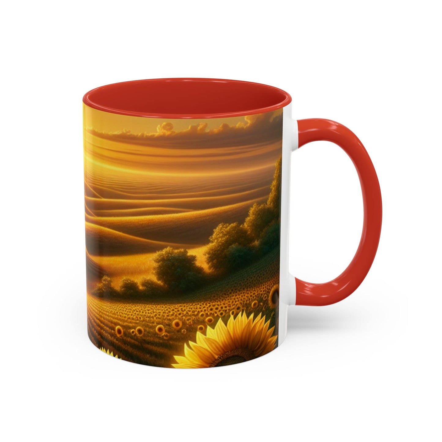 Golden Harvest Sunrise - Mugs