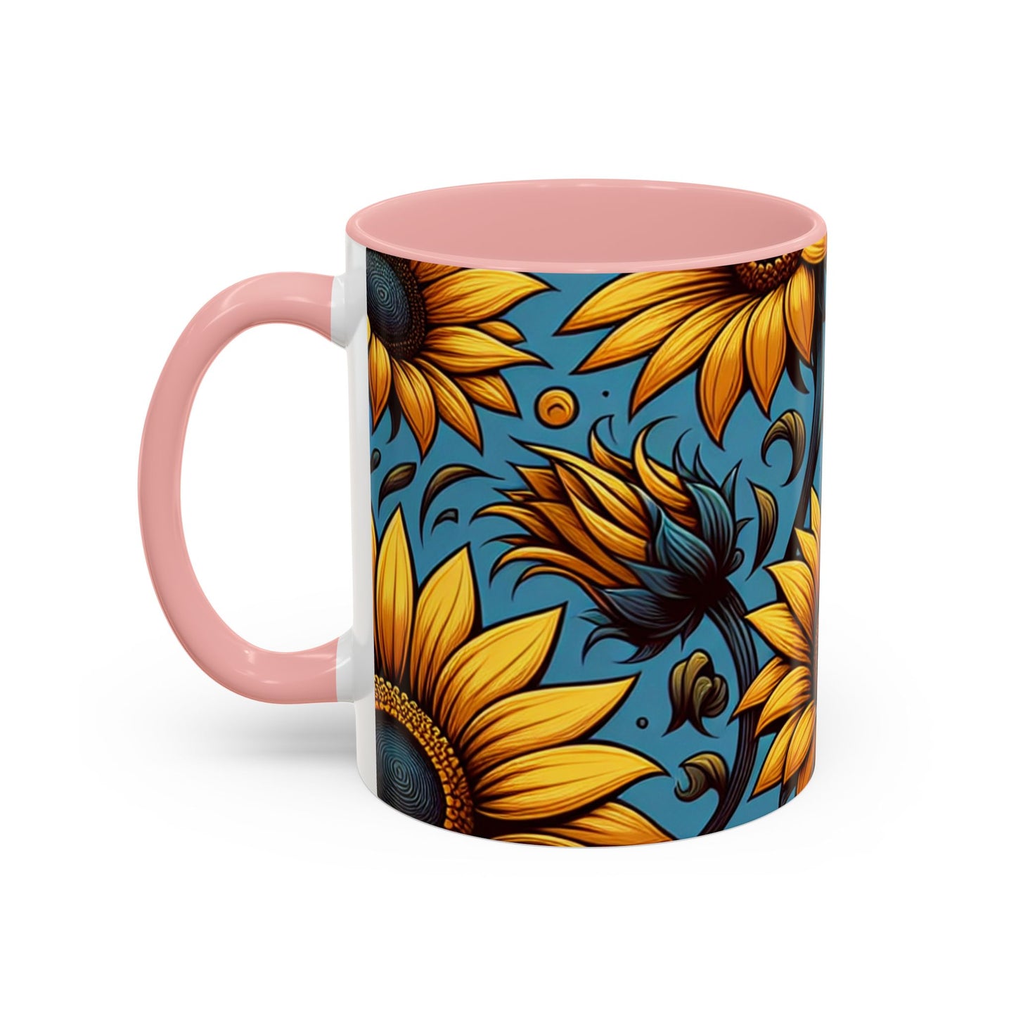 Midnight Sunflower Majesty - Mugs