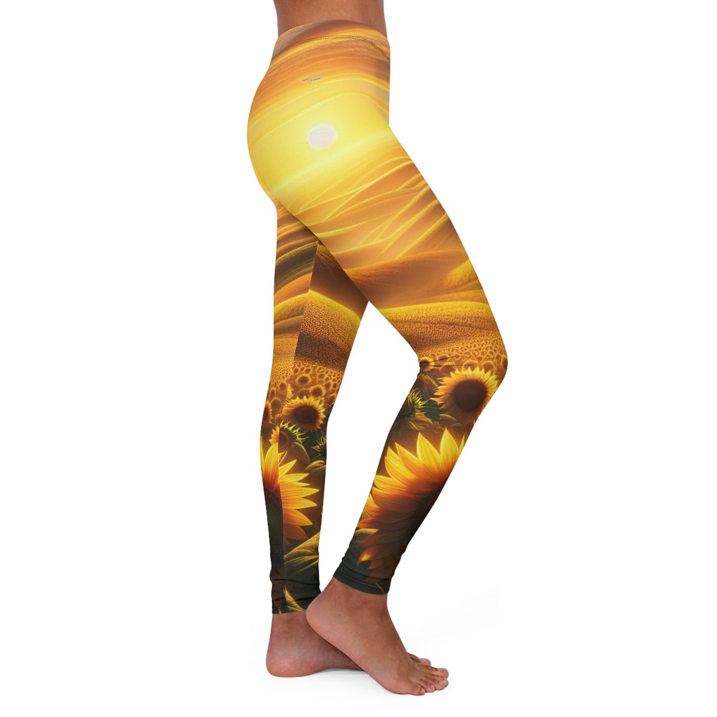 Amber Sunflower Harvest - Leggings