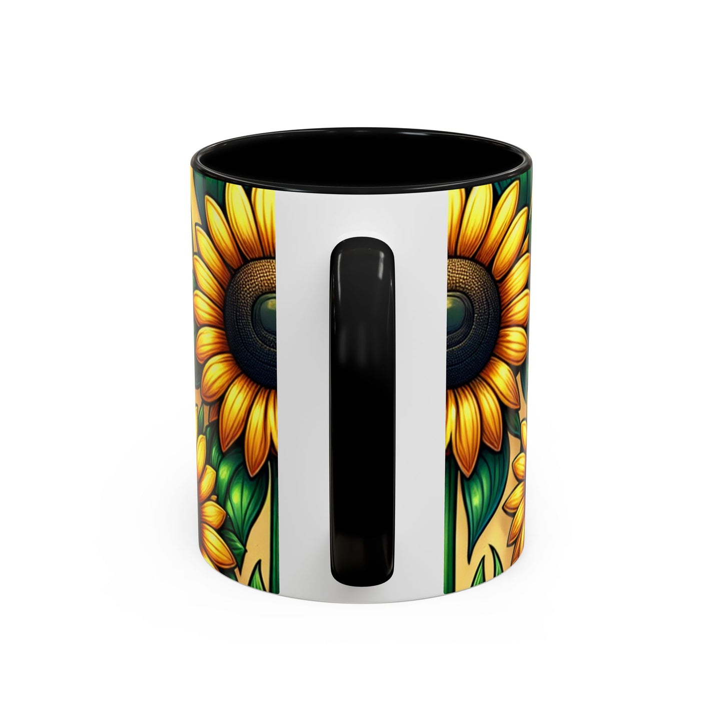 Golden Helianthus Harmony - Mugs