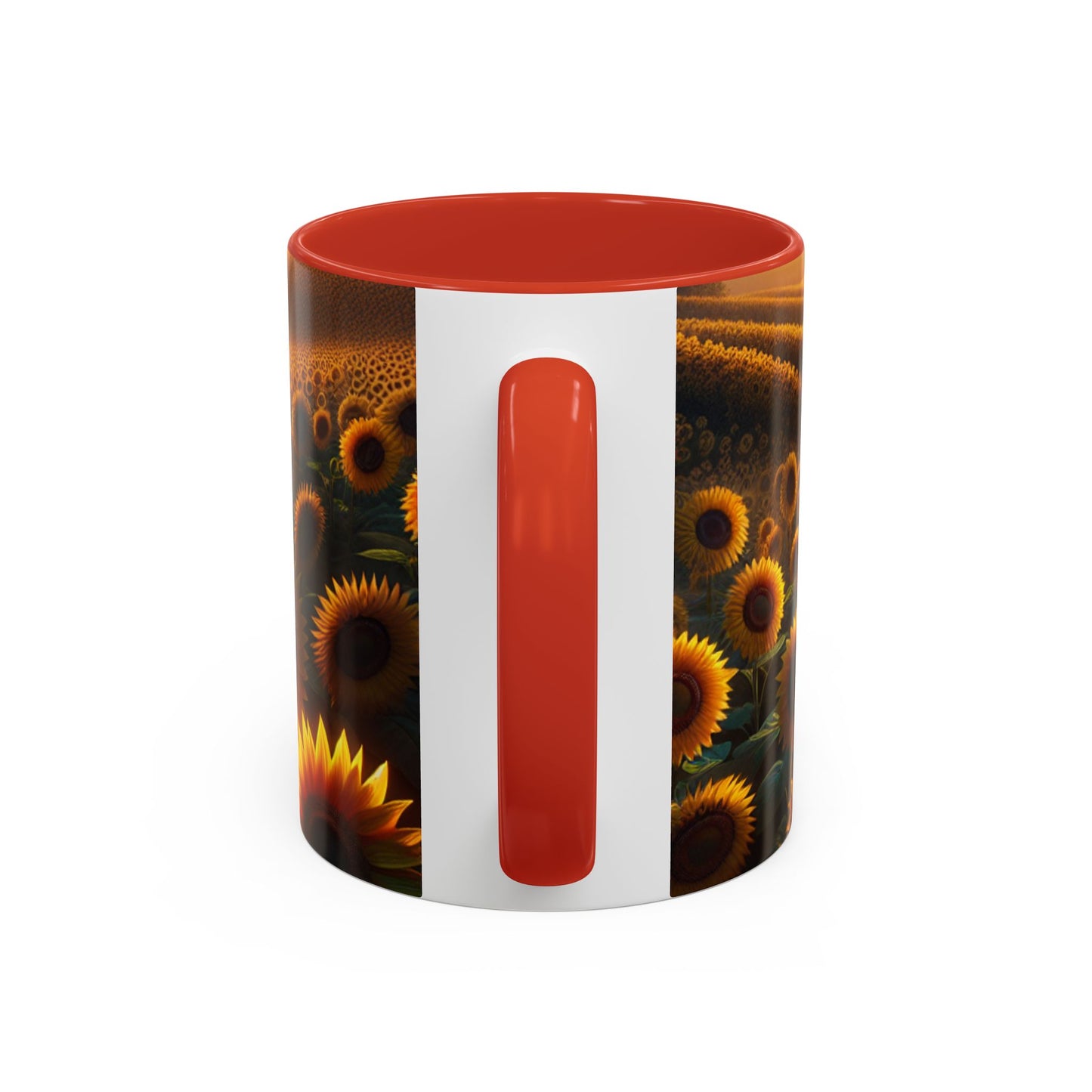 Golden Horizon Sunflower Fields - Mugs