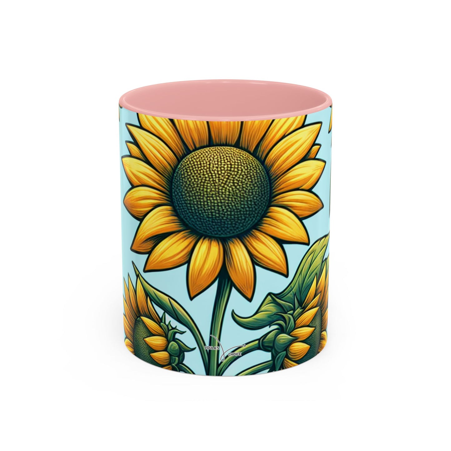 Sunshine Serenade Sunflower Array - Mugs