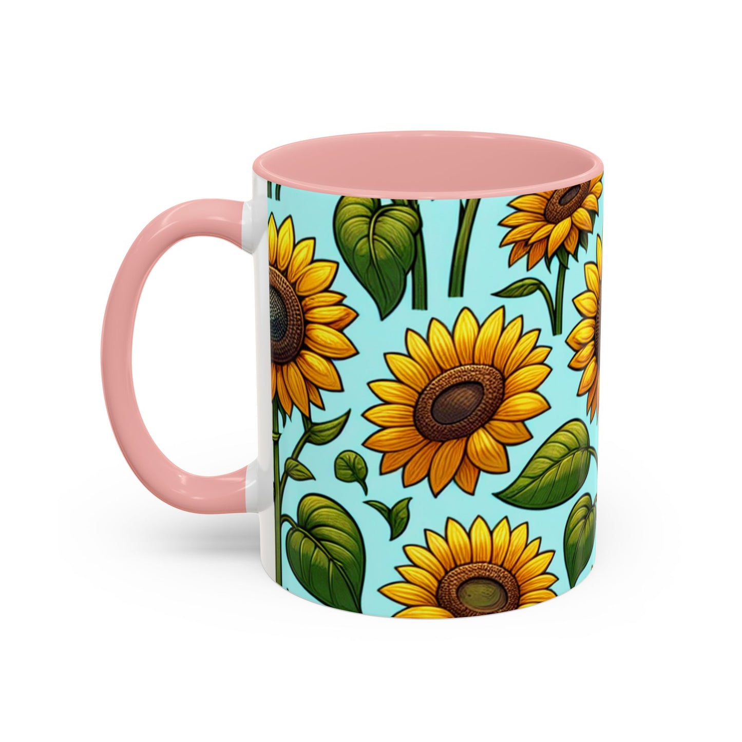 Sunny Meadow Sunflower Bloom - Mugs