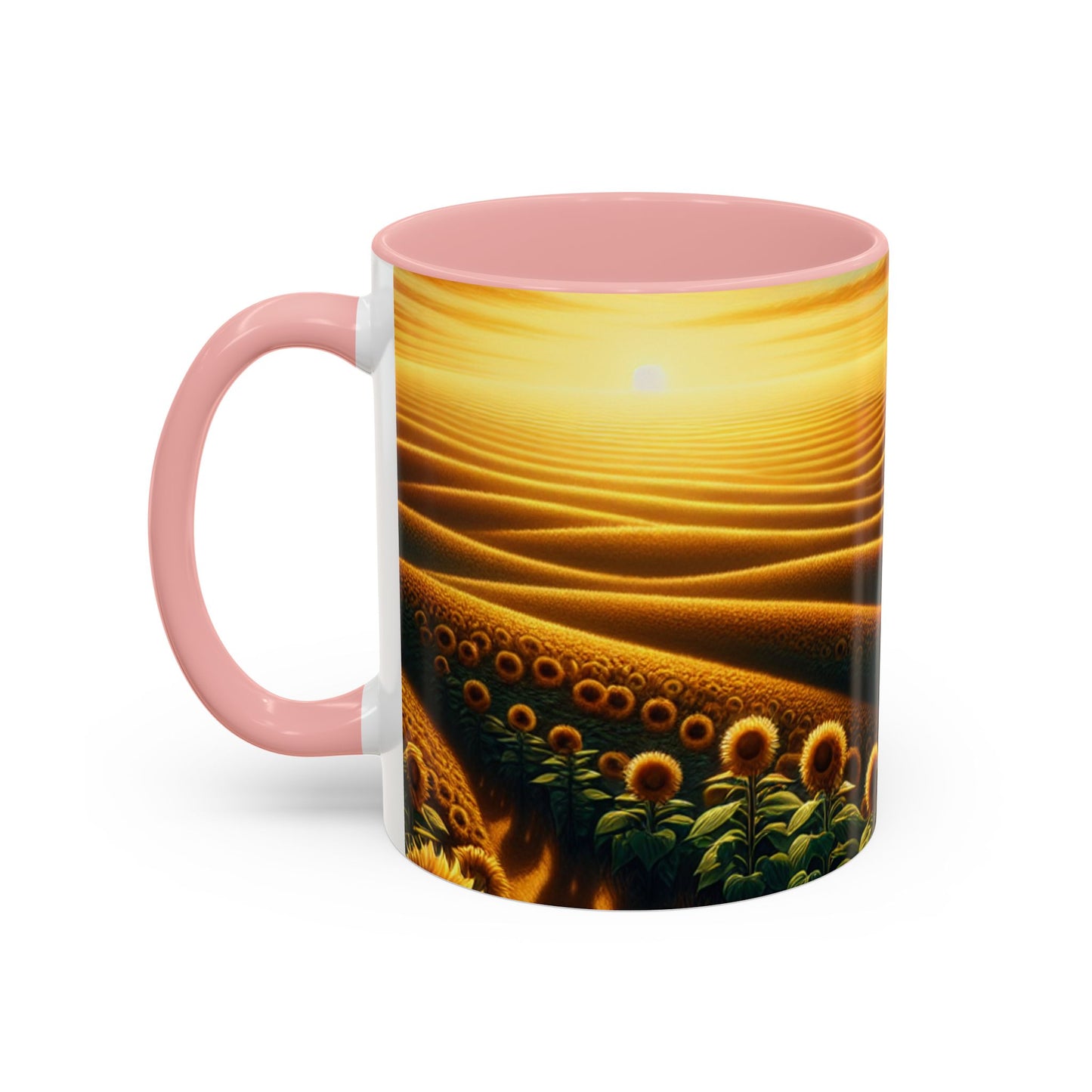 Amber Waves Sunflower Elegance - Mugs