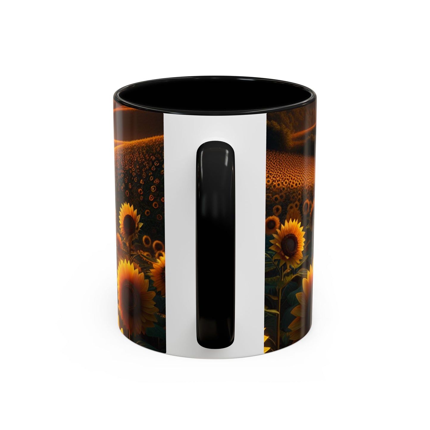 Amber Horizons Sunflower Array - Mugs
