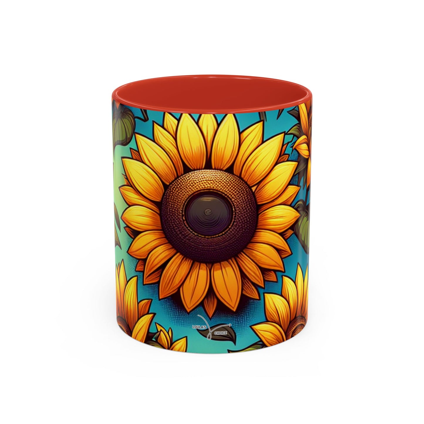 Sunlit Sunflower Bliss - Mugs