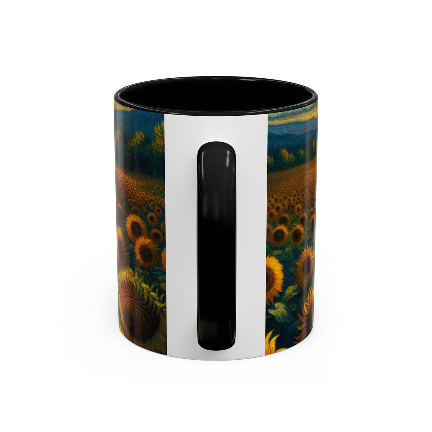 Sunset Sonata Sunflower Field - Mugs