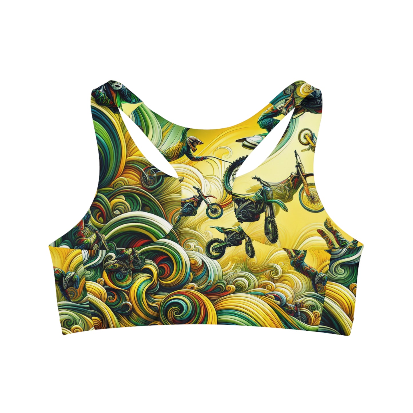 Moto Vortex Dynamics - Sports Bra