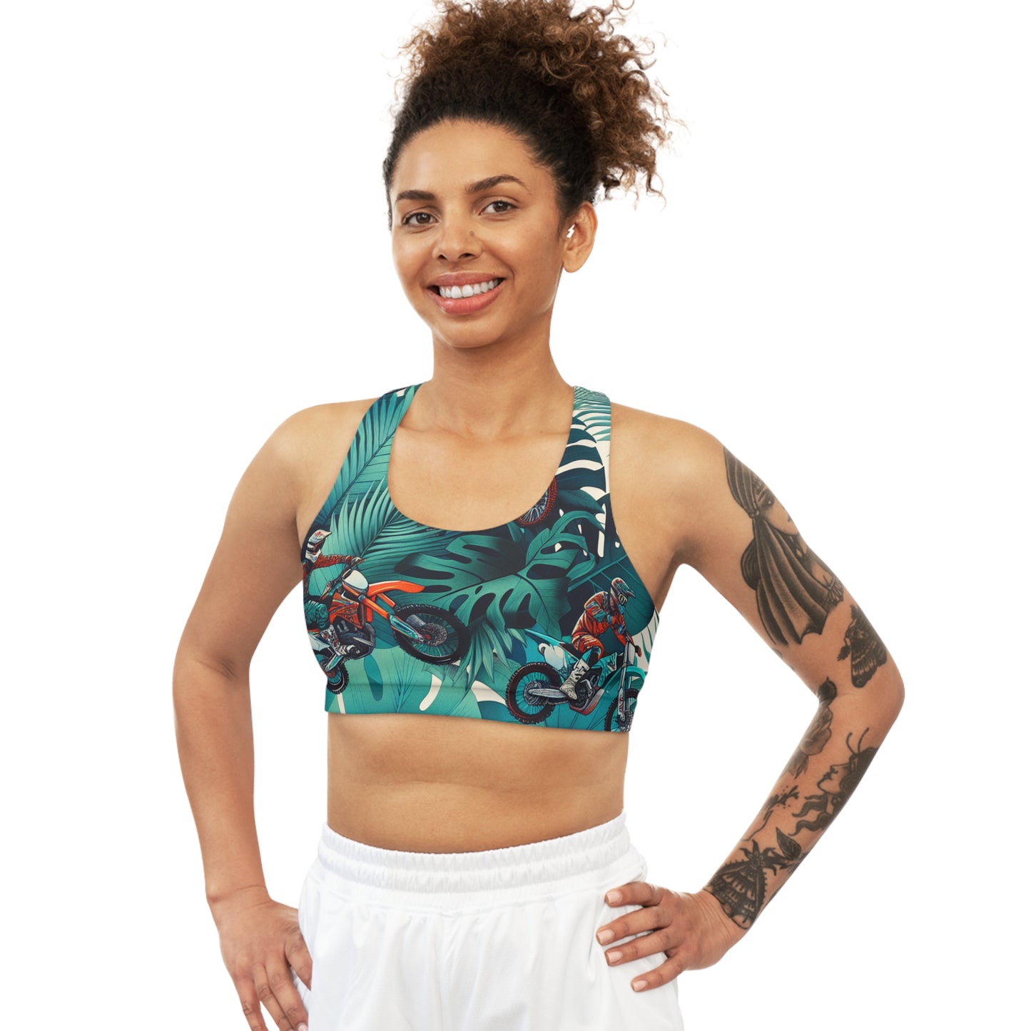 Jungle Motocross Adventure - Sports Bra