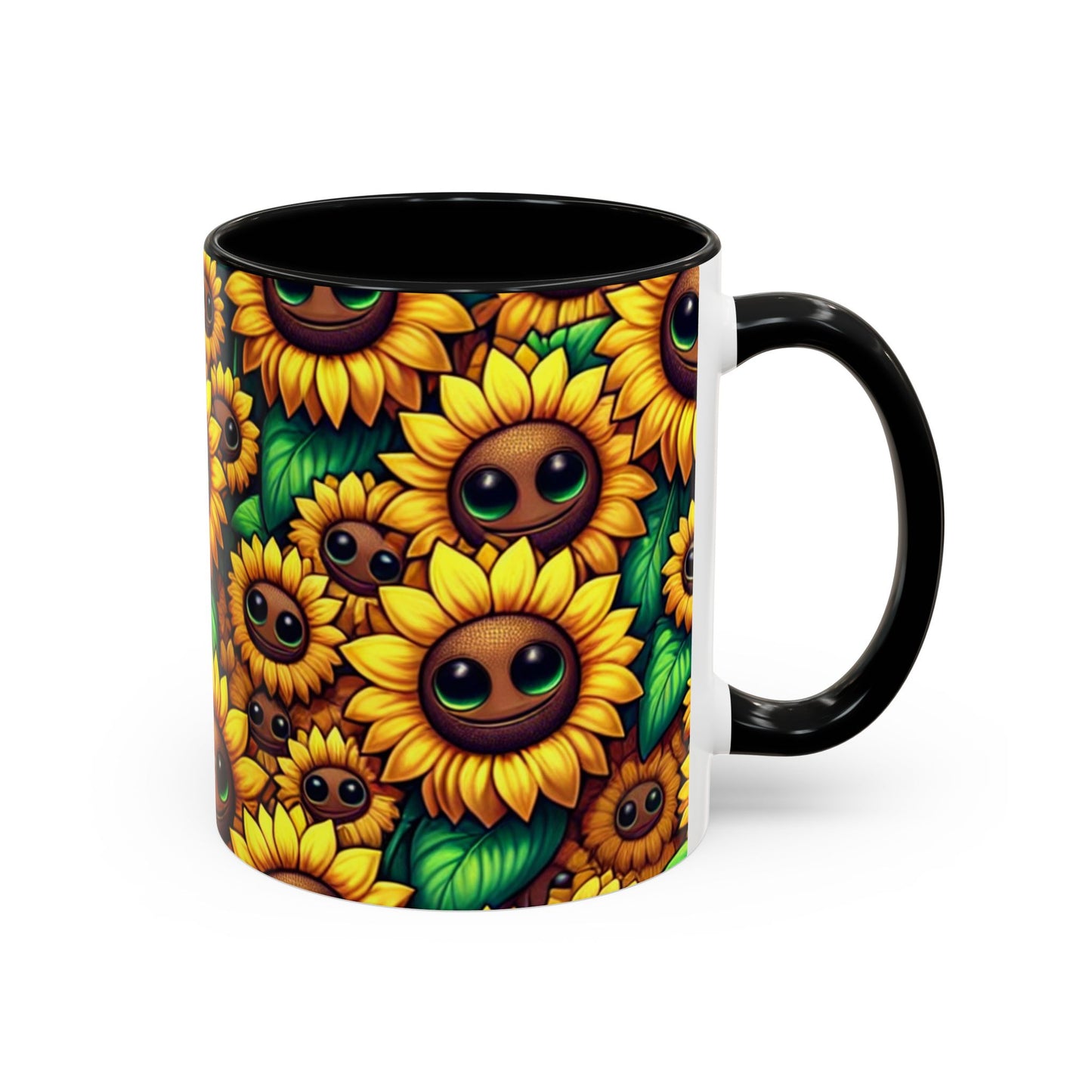 Enchanted Sunflower Smiles - Mugs