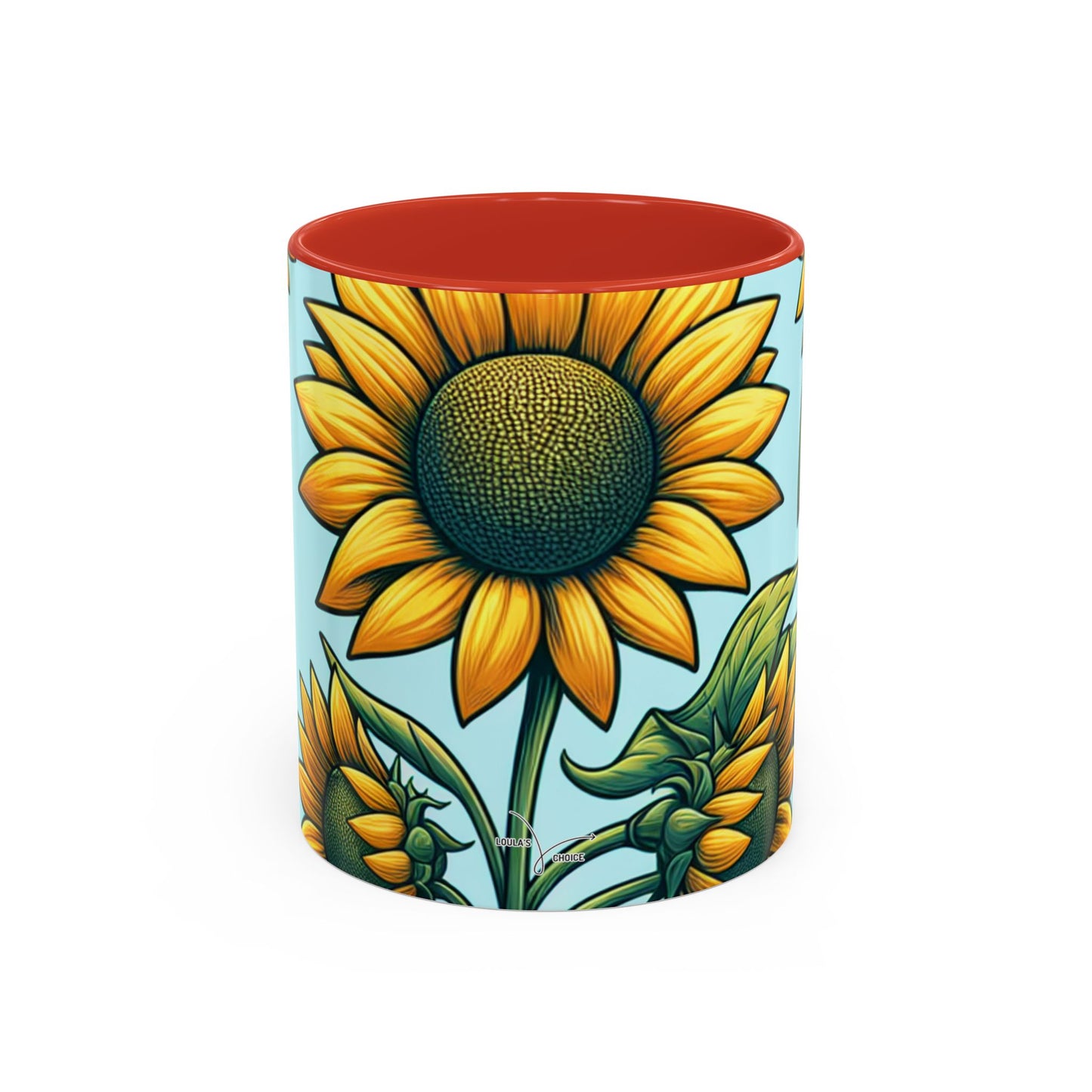 Sunshine Serenade Sunflower Array - Mugs