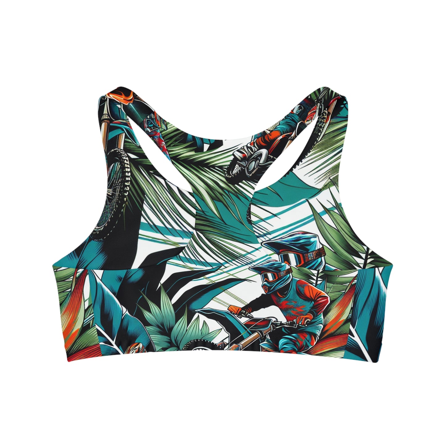 Tropical Moto Rush - Sports Bra