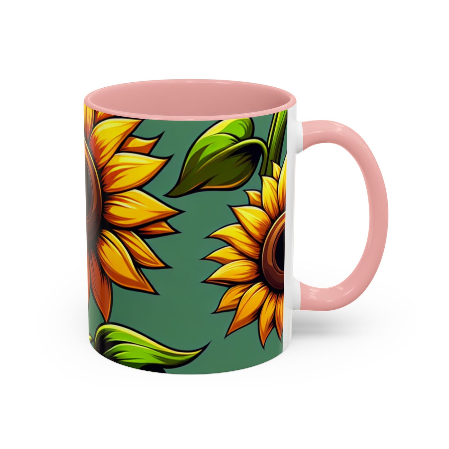 Sunshine Blooms Pattern - Mugs