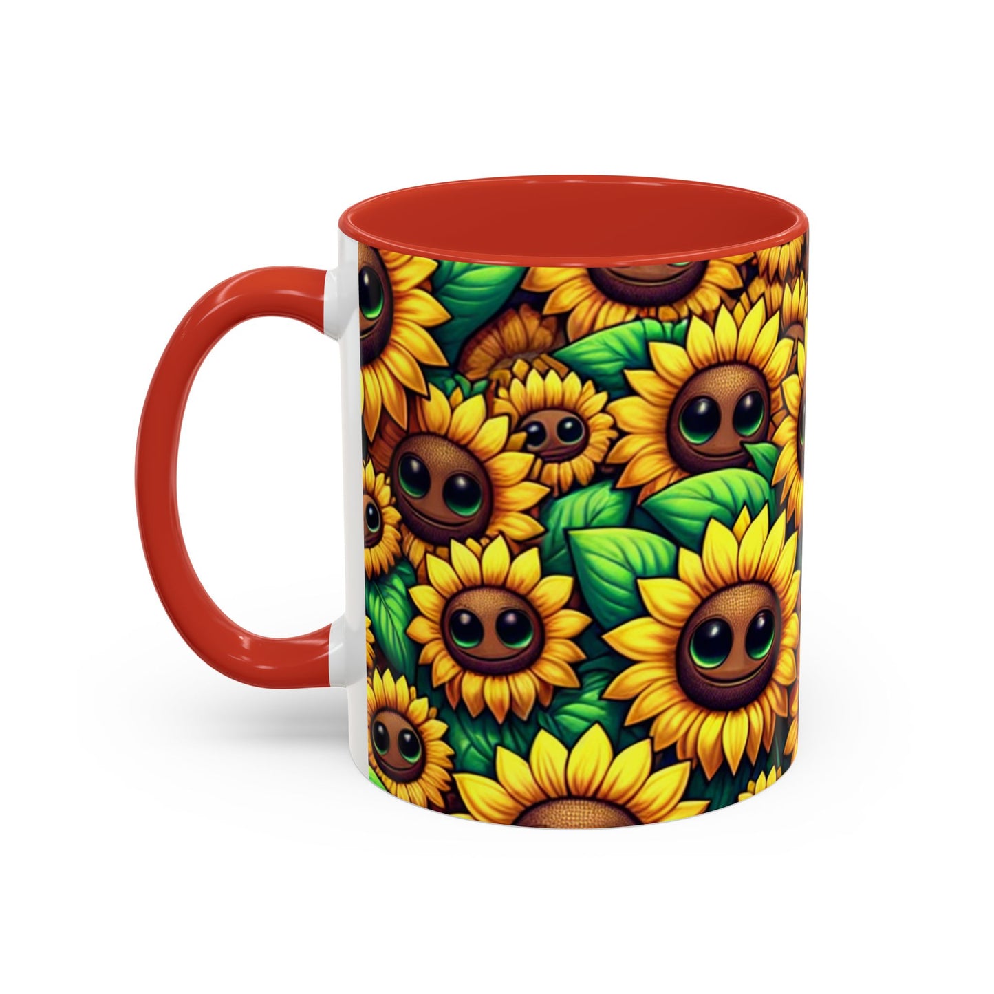 Enchanted Sunflower Smiles - Mugs