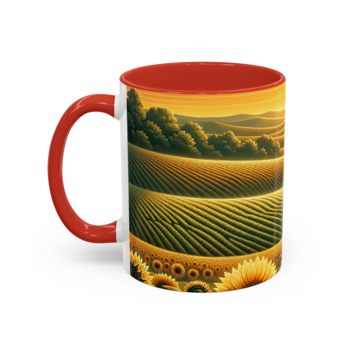 Amber Sunflower Valleys - Mugs