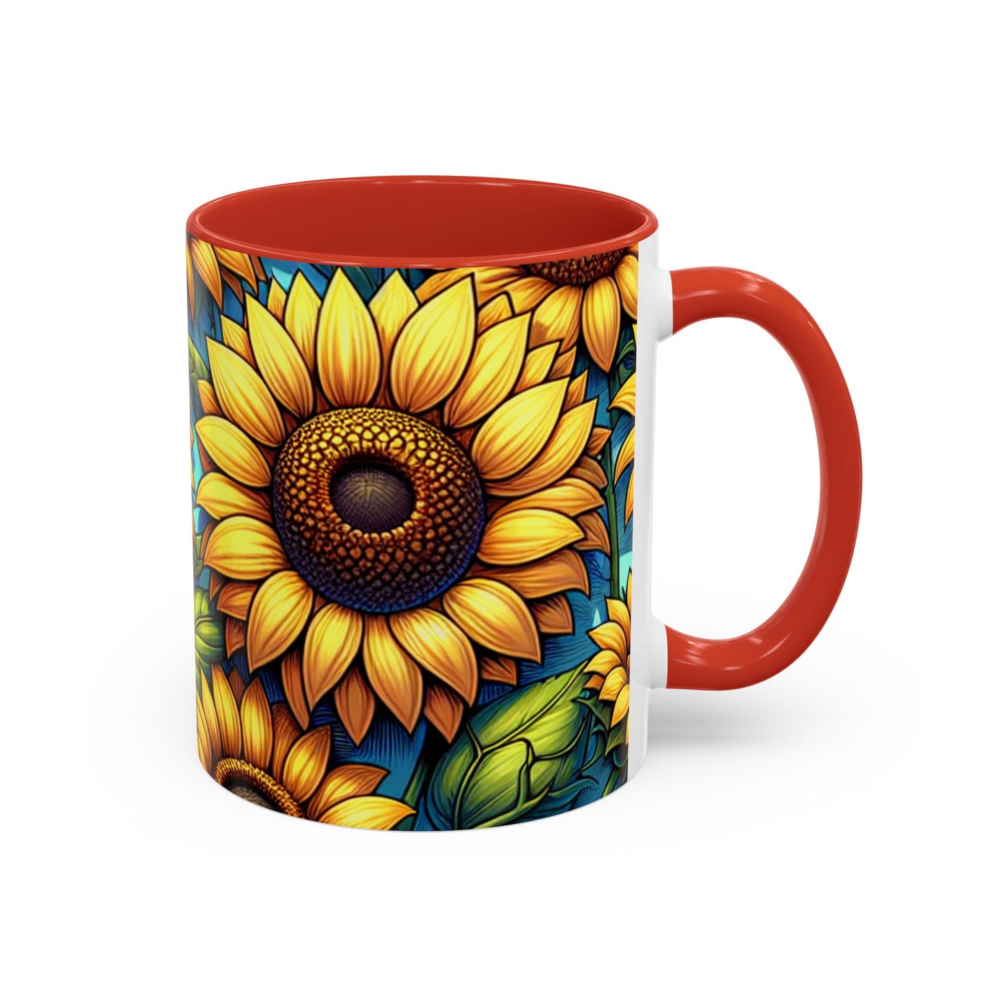 Golden Harvest Radiance Pattern - Mugs