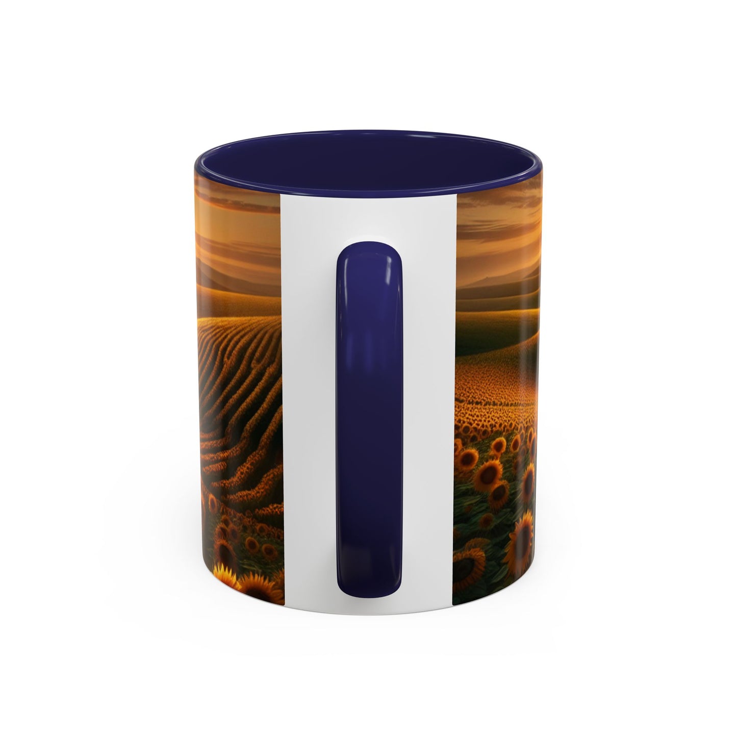 Amber Waves of Sunflower Majesty - Mugs