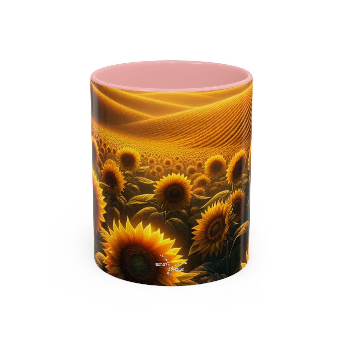 Golden Solstice Blossom - Mugs