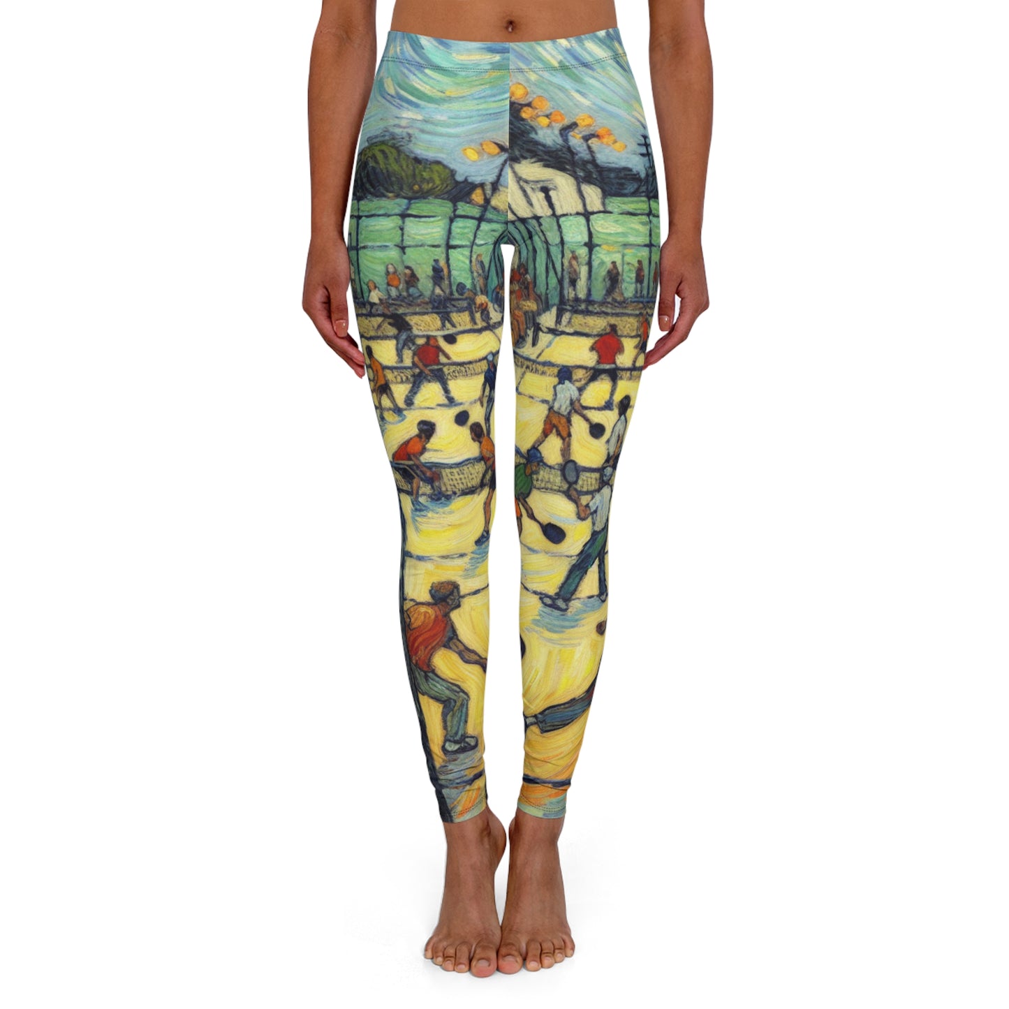 Starry Sports Night Canvas - Leggings