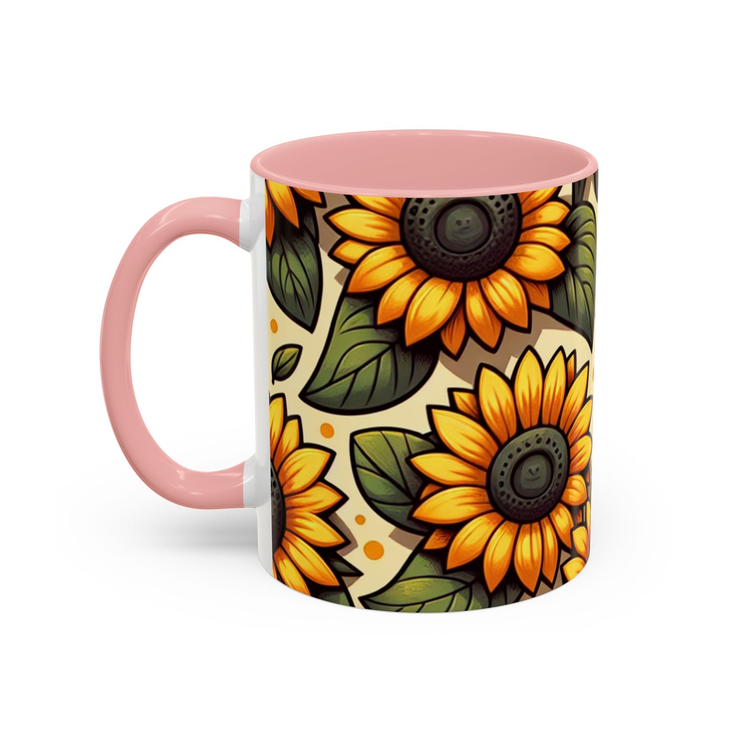Sunshine Meadow Sunflower Array - Mugs
