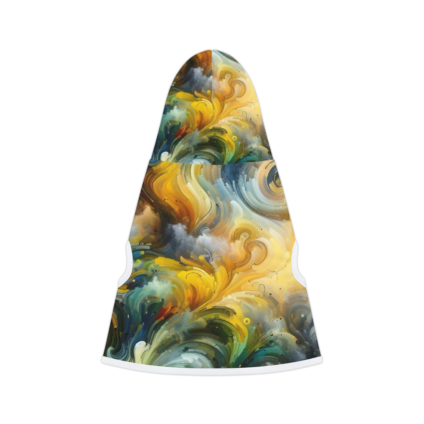 Chromatic Vortex Symphony - Pet Hoodie
