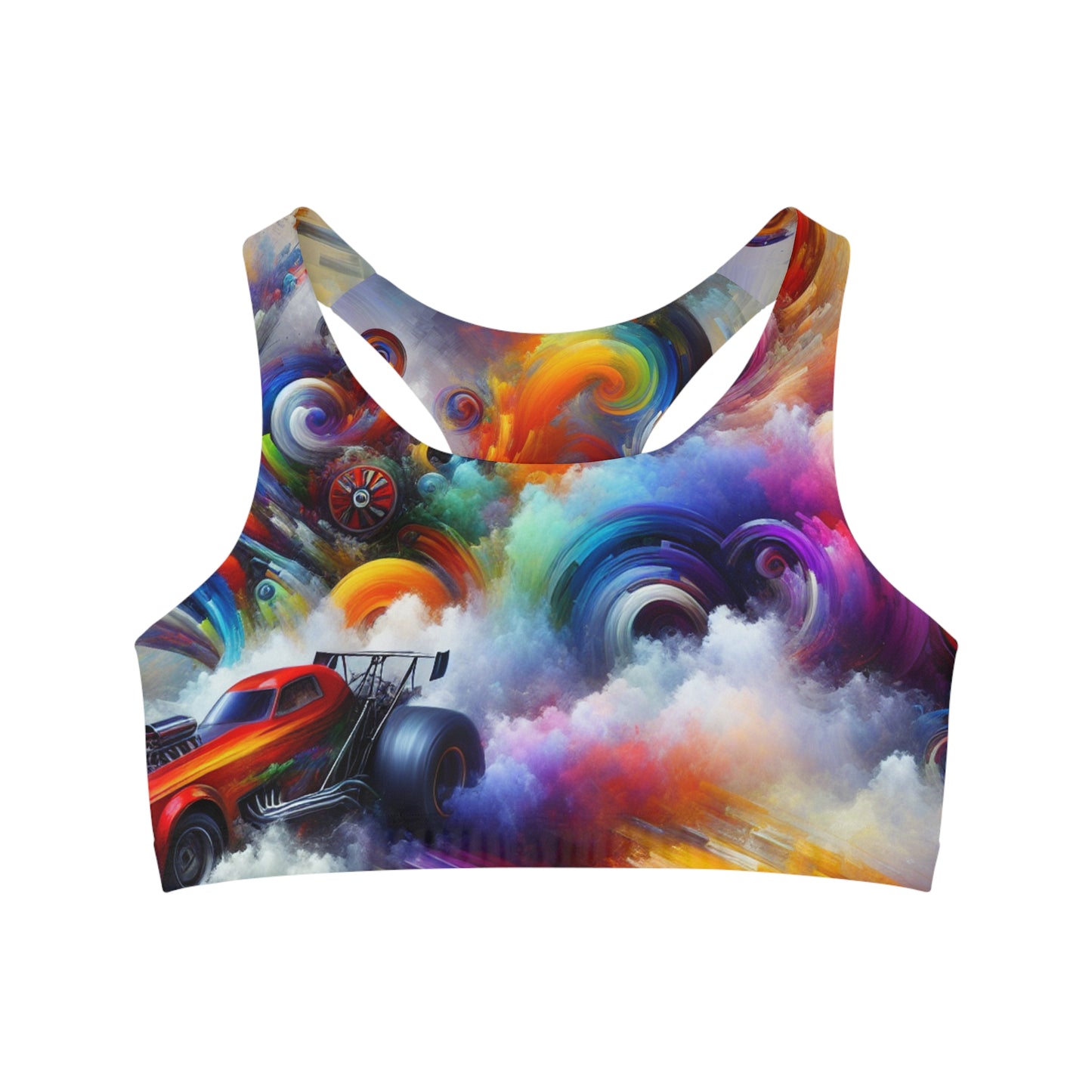 Dynamic Velocity Symphony - Sports Bra