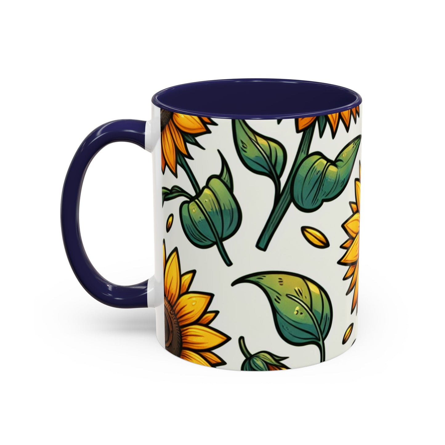 Summer Solstice Sunflower Bloom - Mugs