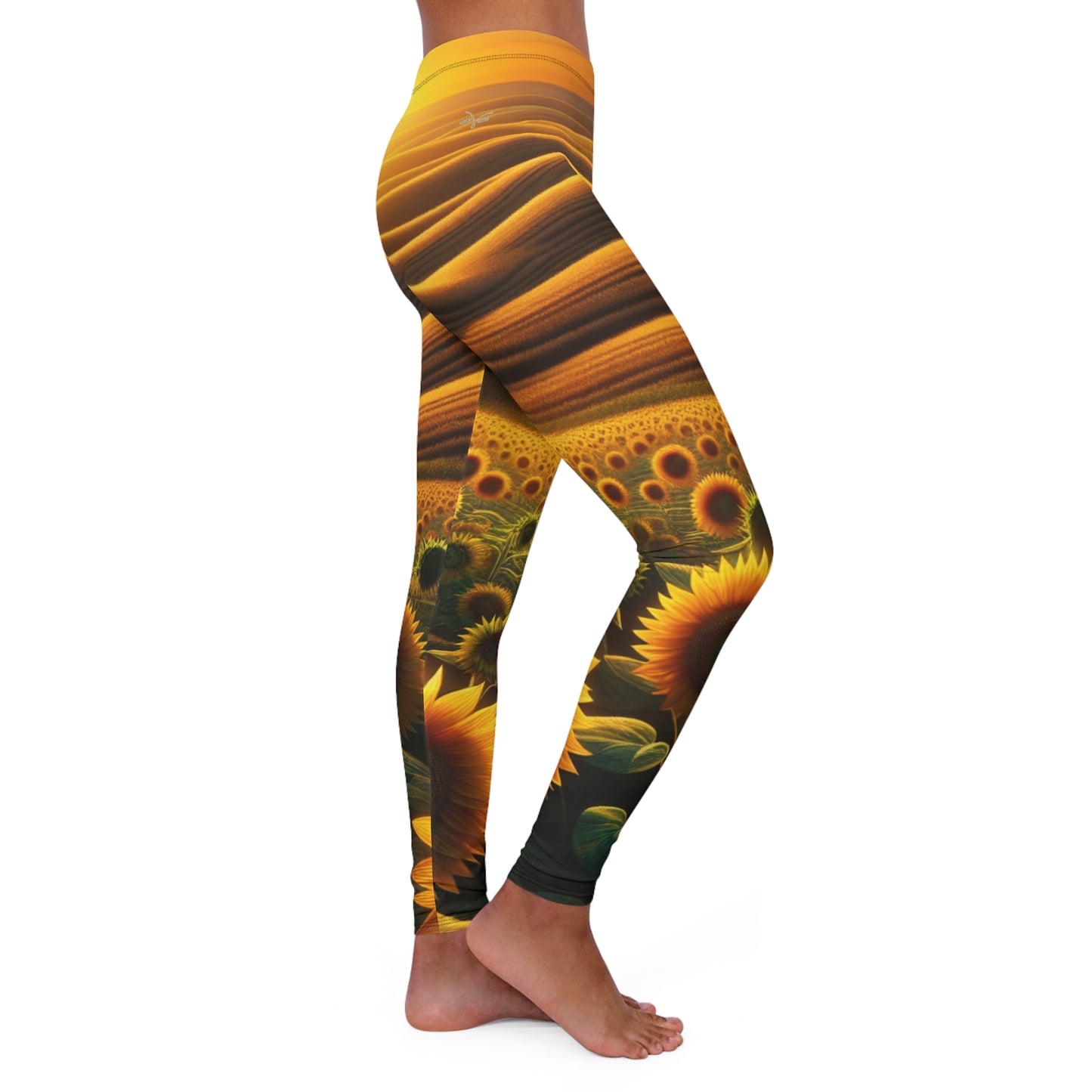 Amber Waves and Sunflower Blaze - Leggings