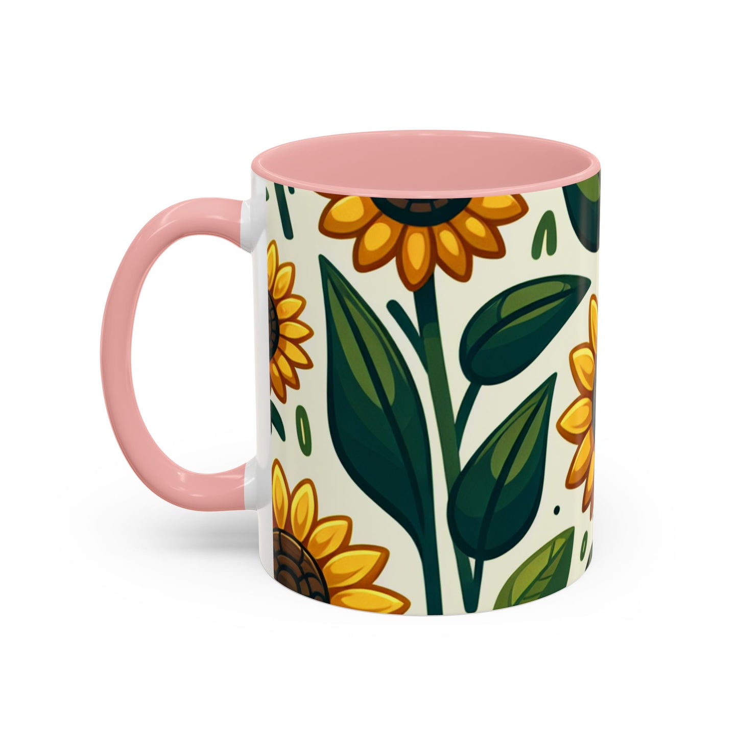 Sunny Meadow Sunflower Bliss Pattern - Mugs