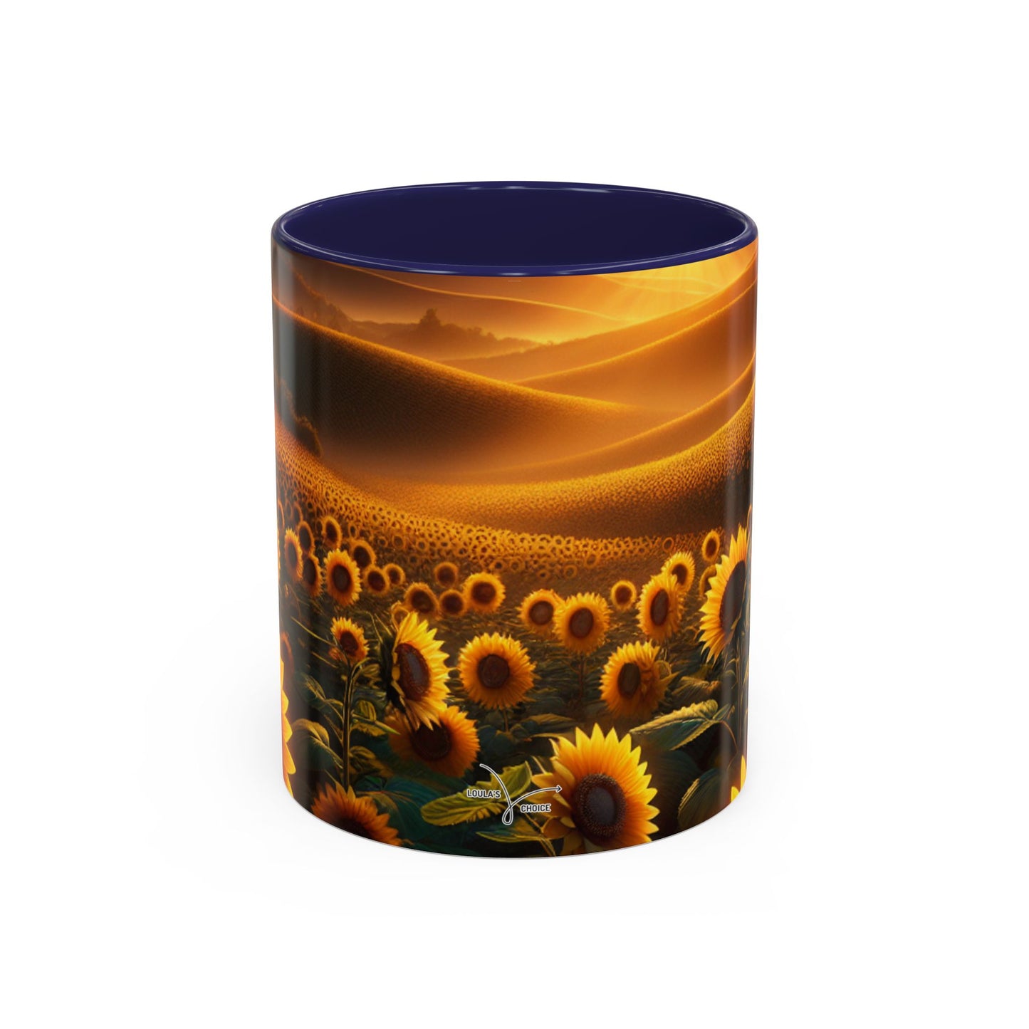 Amber Horizons Sunflower Array - Mugs