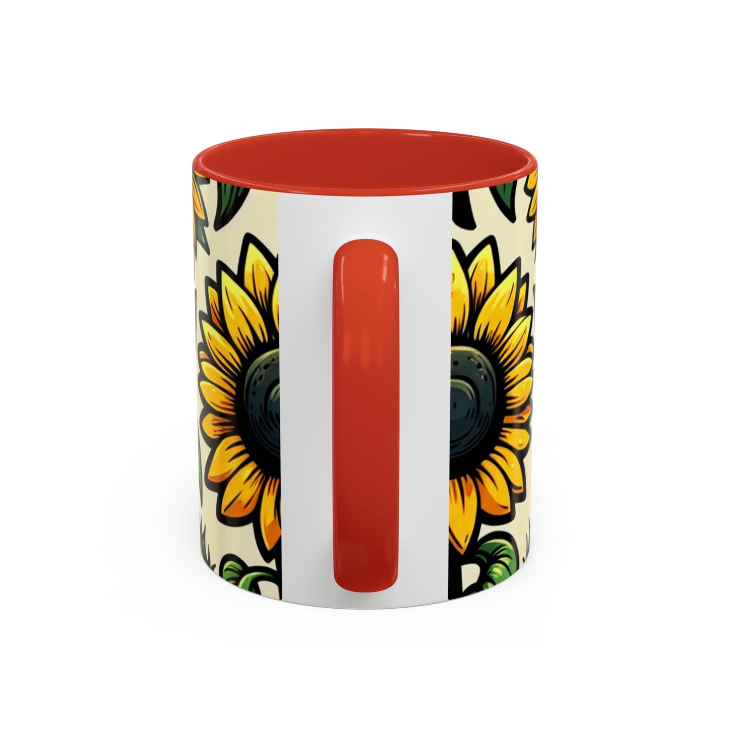 Sunlit Sunflower Delight - Mugs