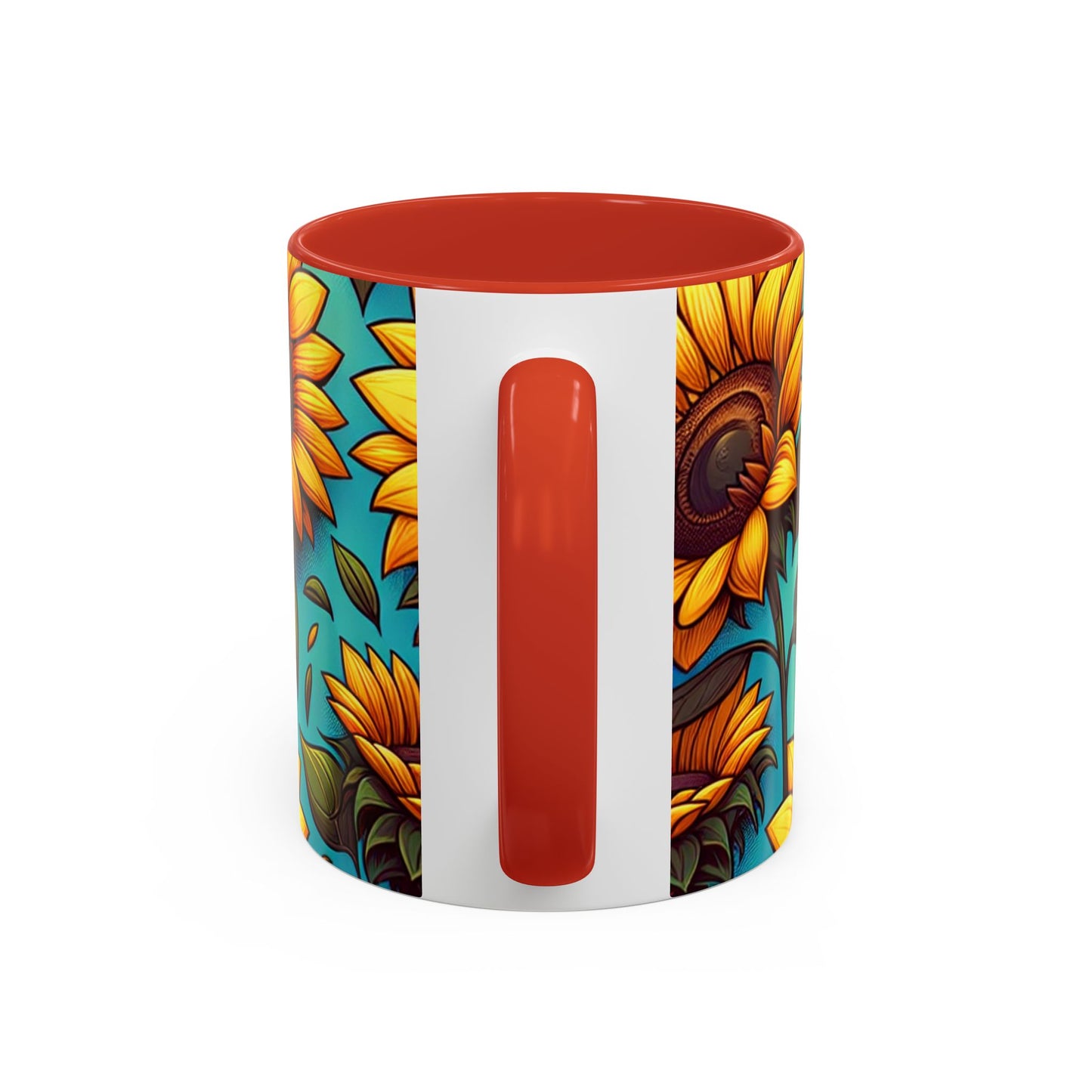 Sunlit Sunflower Bliss - Mugs