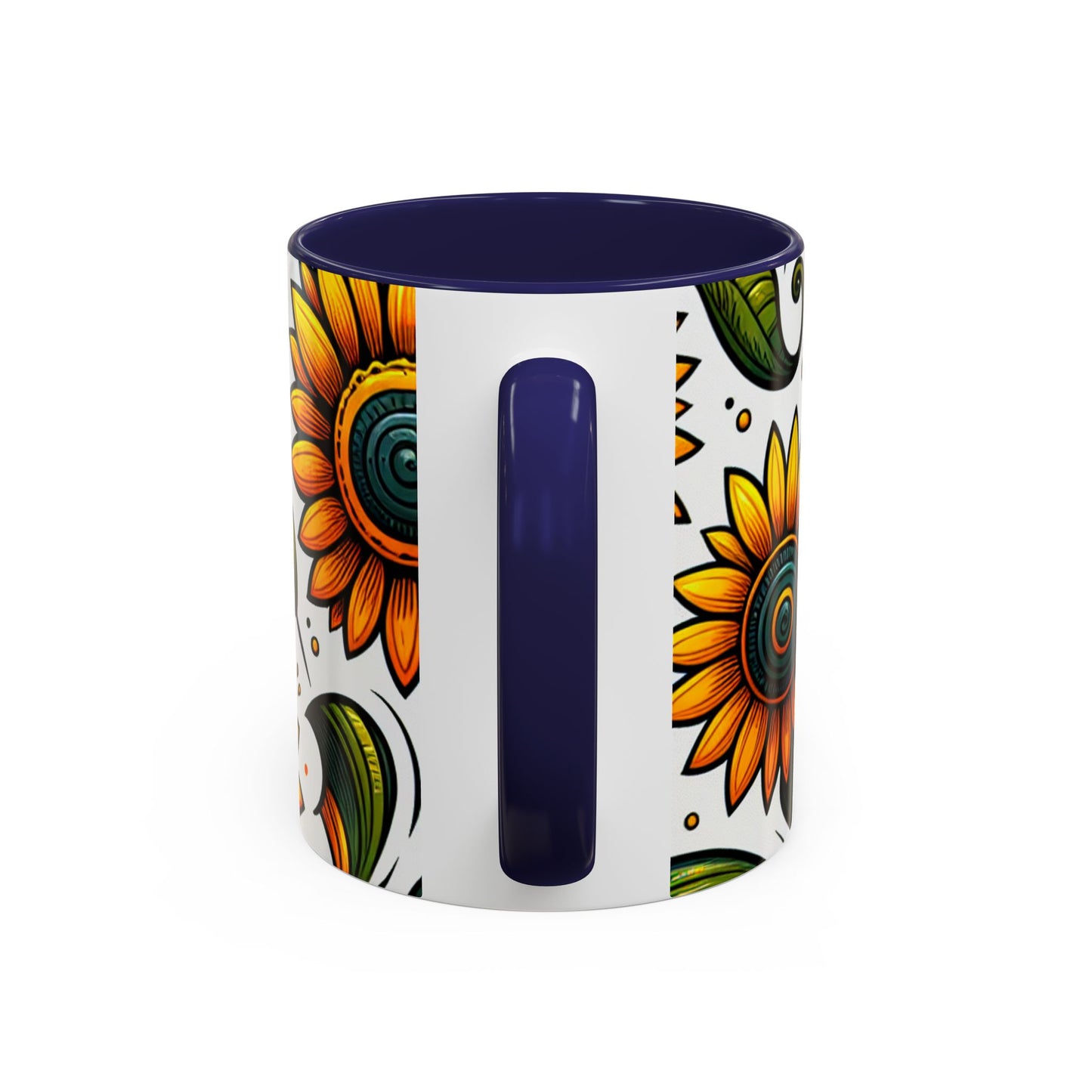 Sunlit Floral Harmony - Mugs