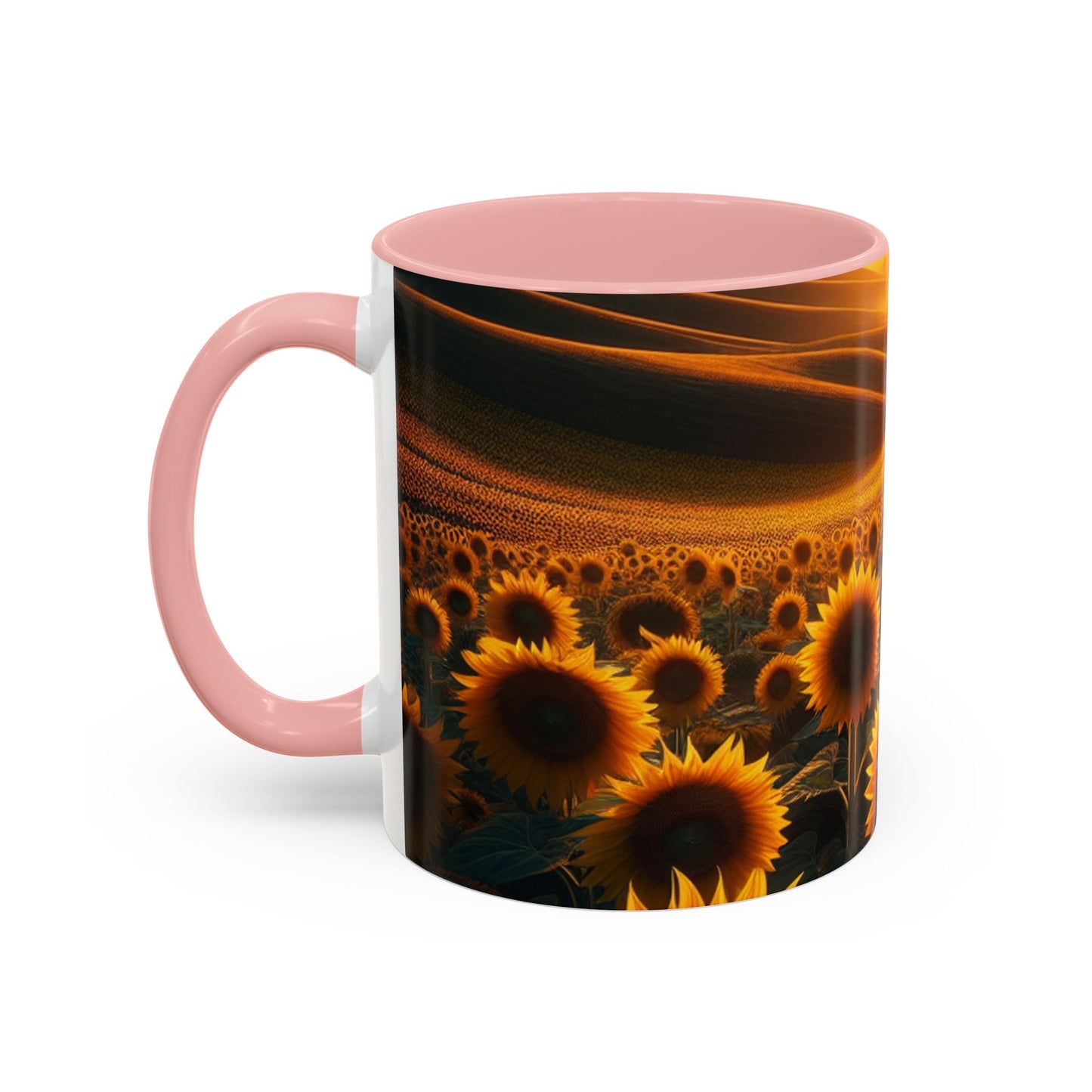 Amber Waves Sunflower Horizon - Mugs