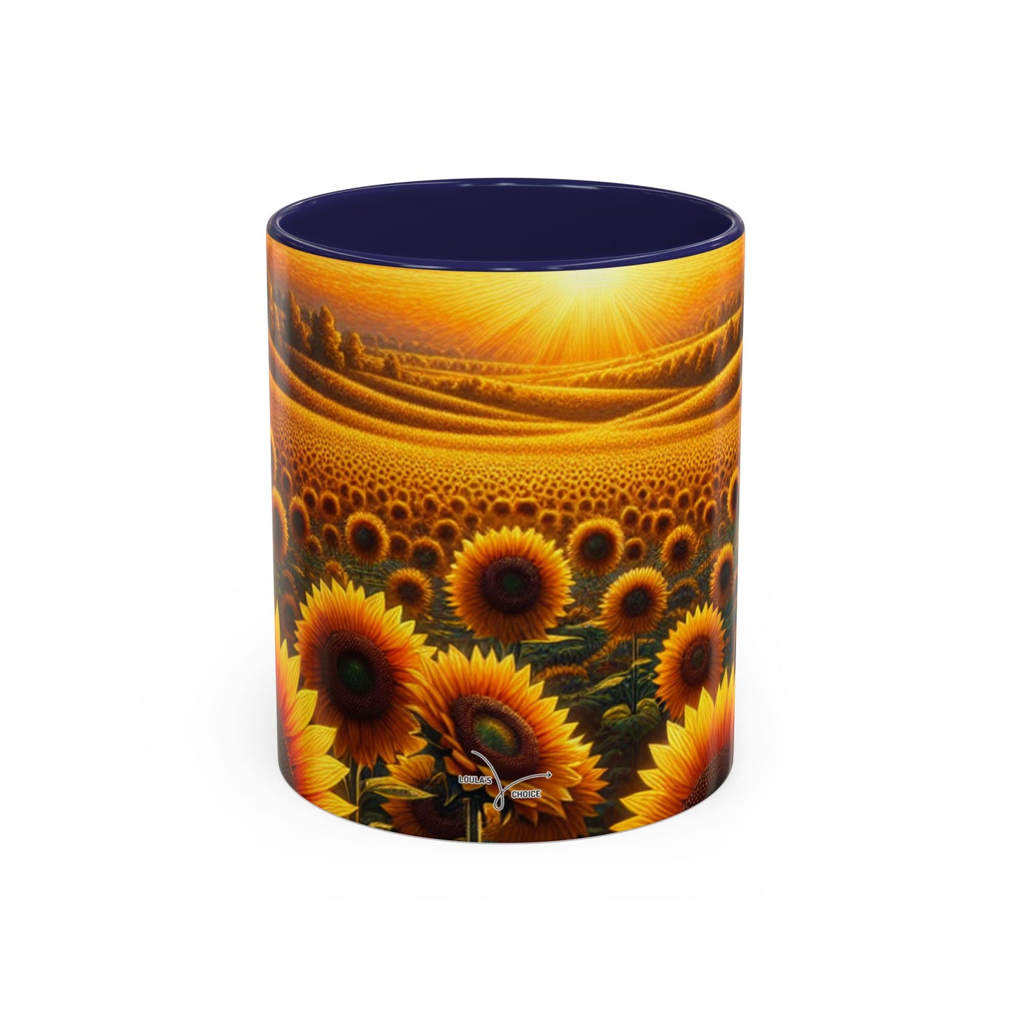 Amber Sunflower Serenade - Mugs