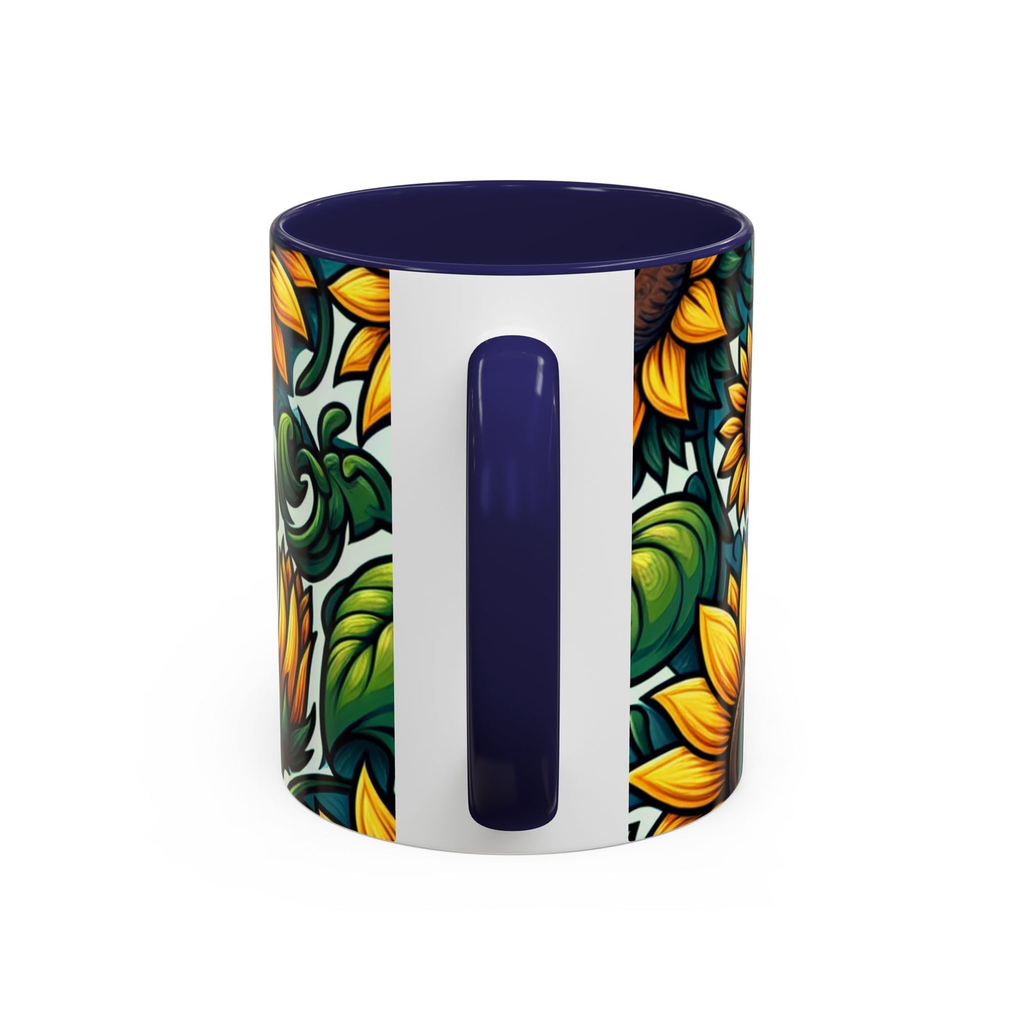 Verdant Blossom Sunflower Harmony - Mugs