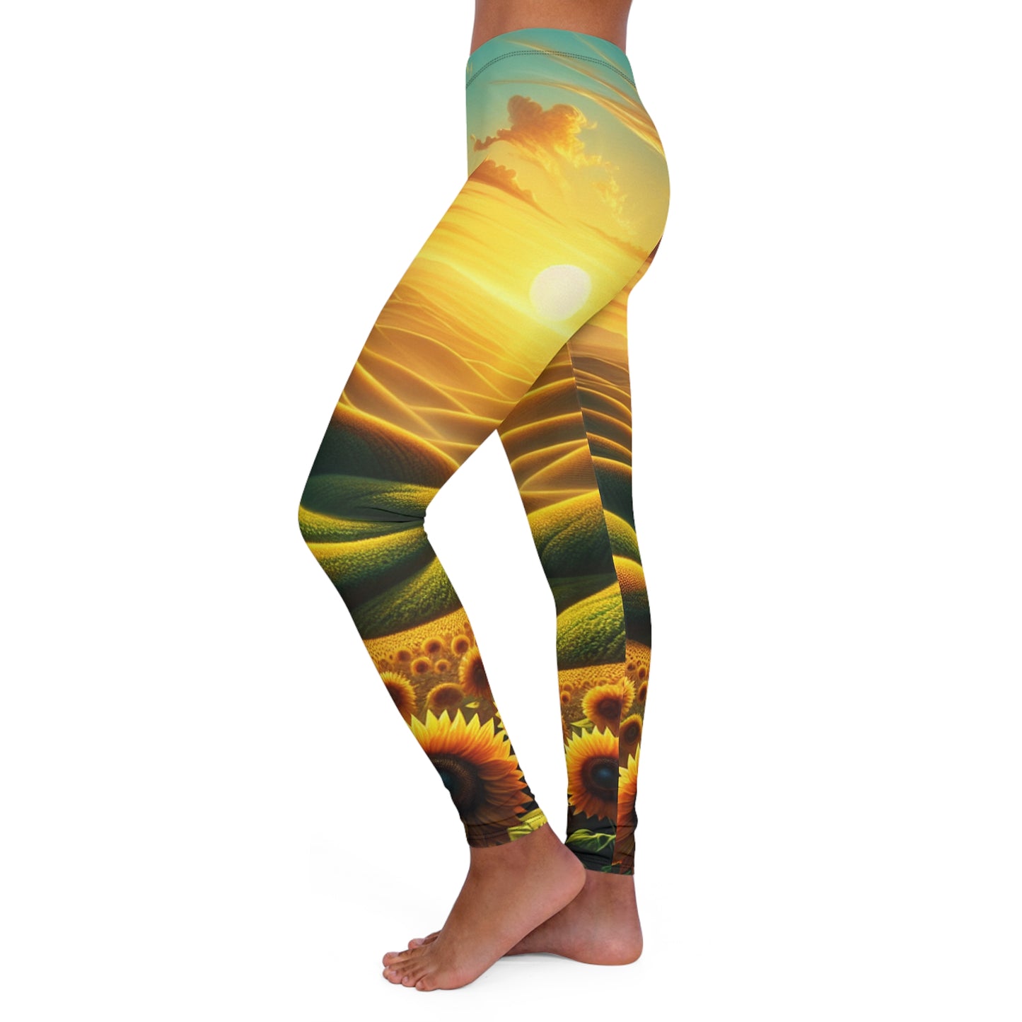 Amber Horizons Sunflower Valley - Leggings
