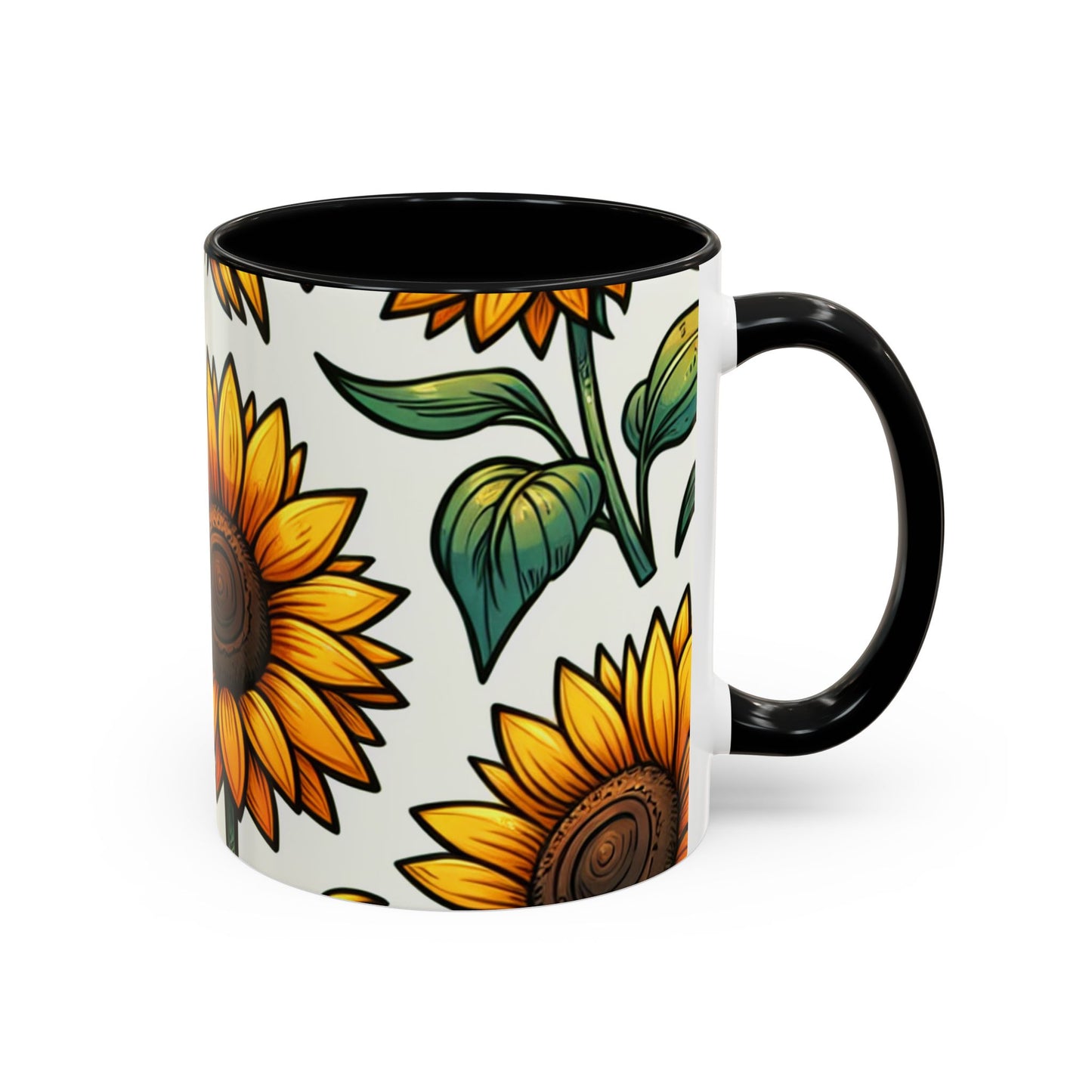 Summer Solstice Sunflower Bloom - Mugs