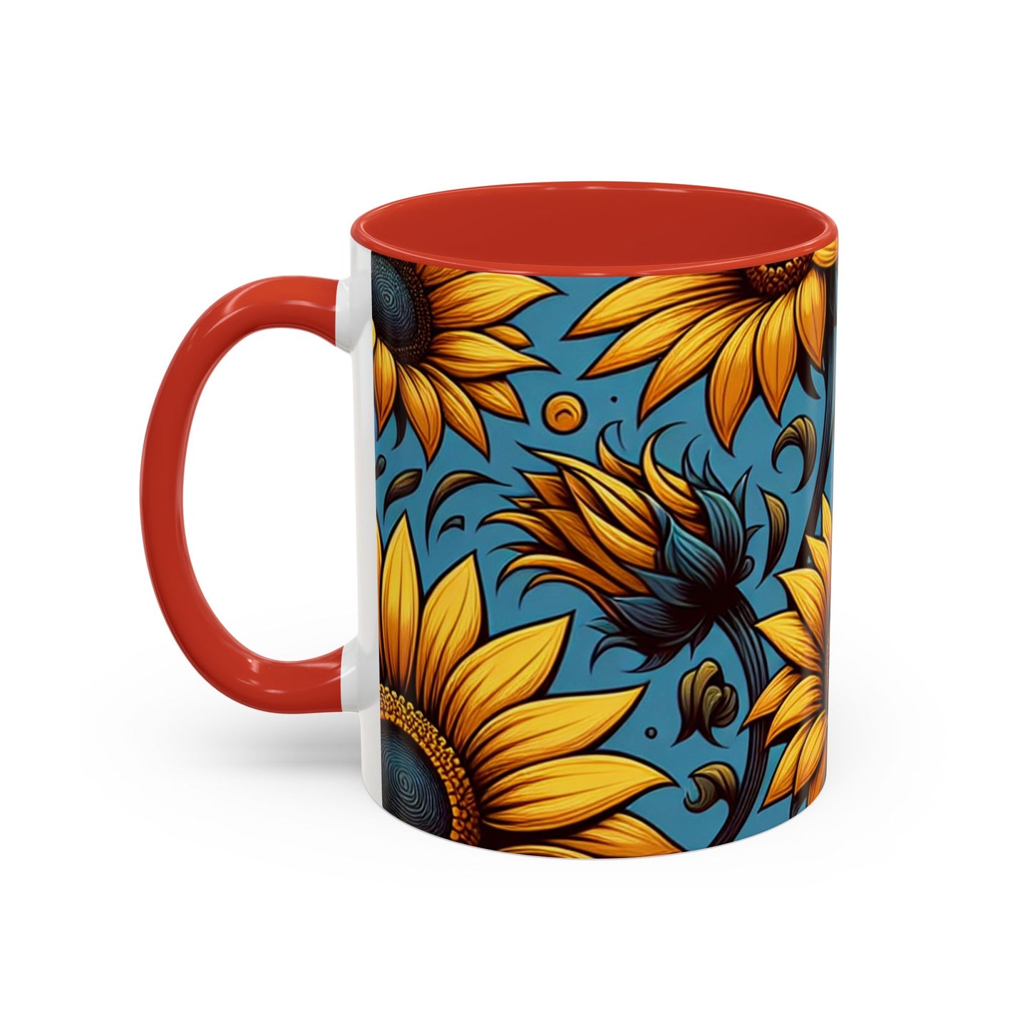 Midnight Sunflower Majesty - Mugs