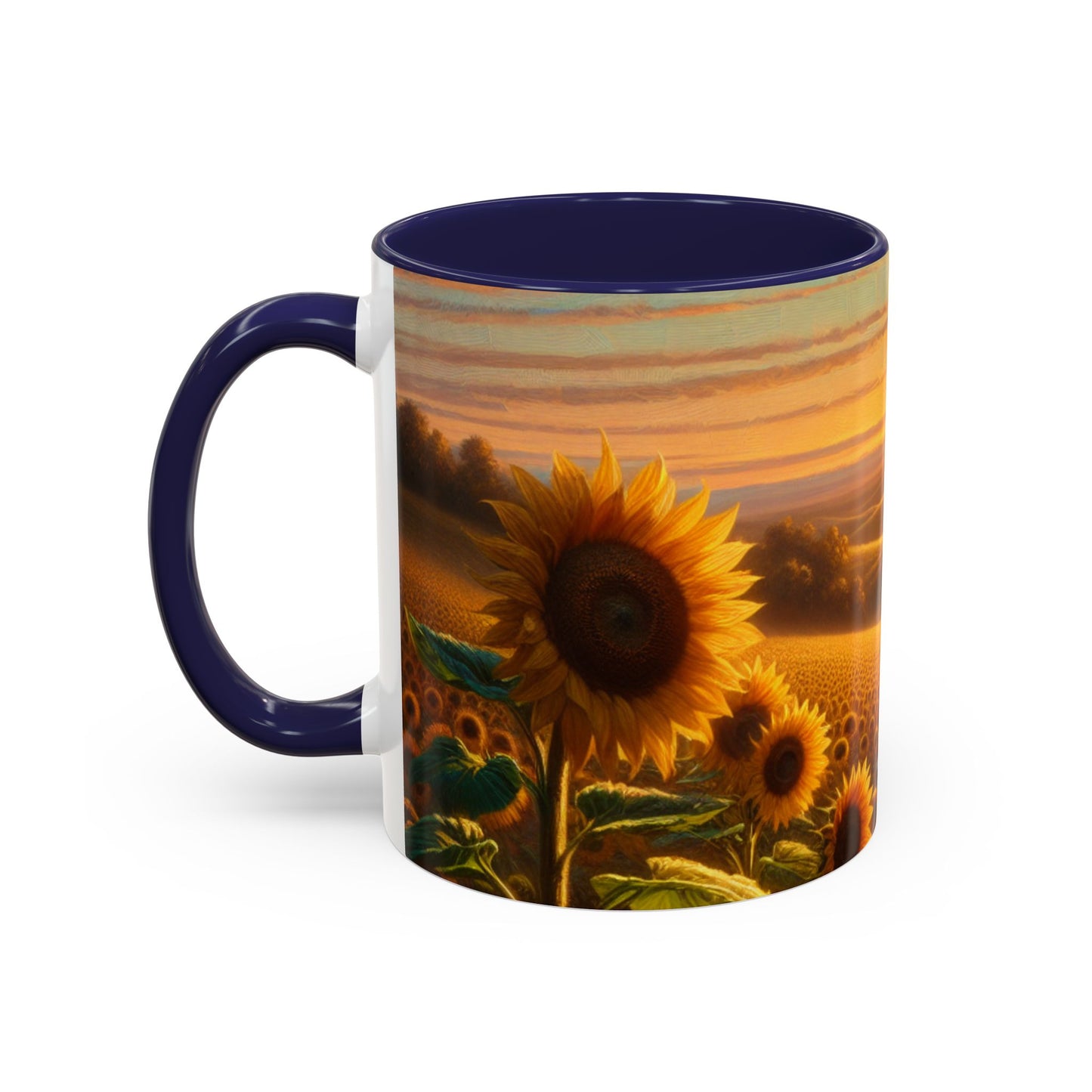 Golden Sunrise Harmony - Mugs