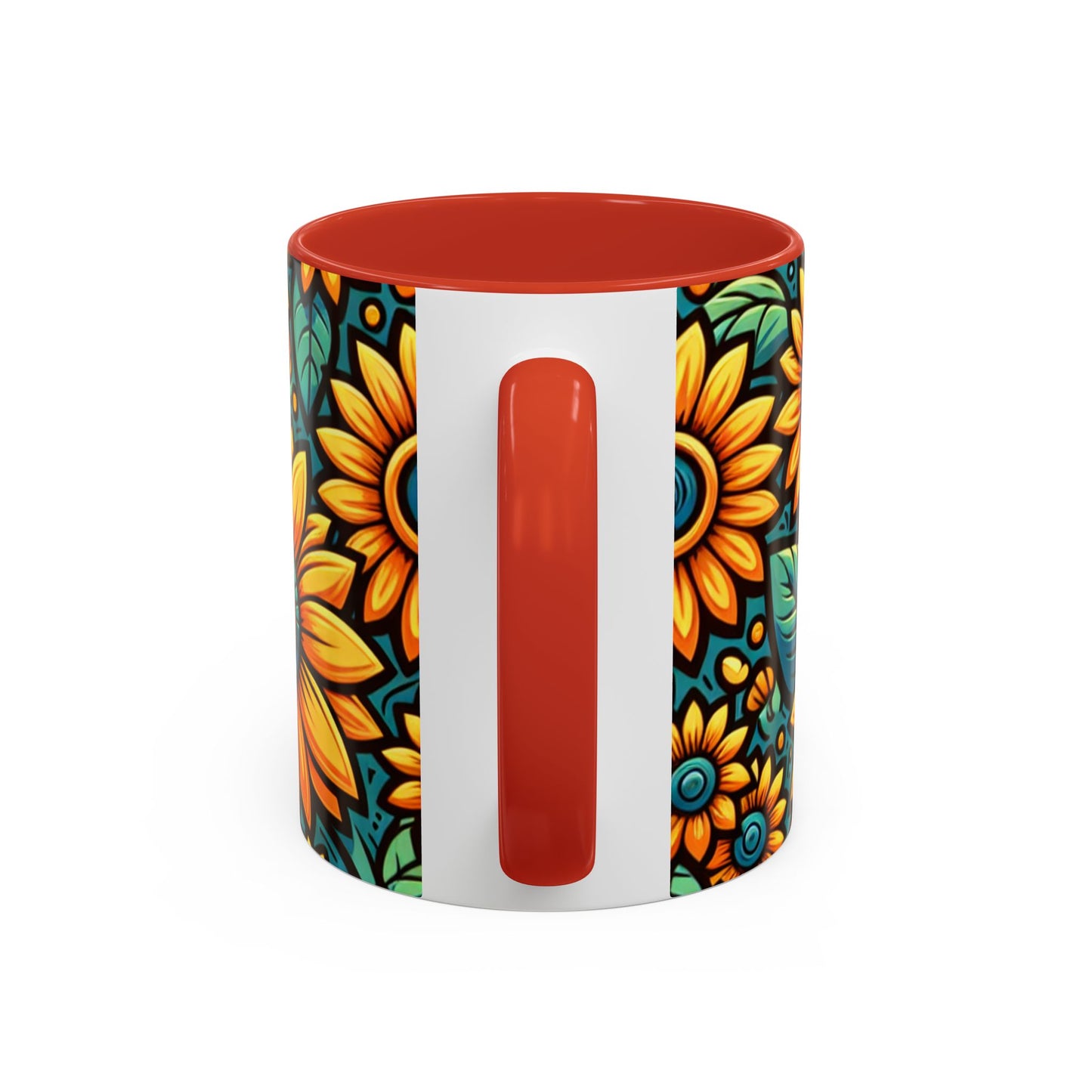 Azure Autumn Sunflower Medley - Mugs