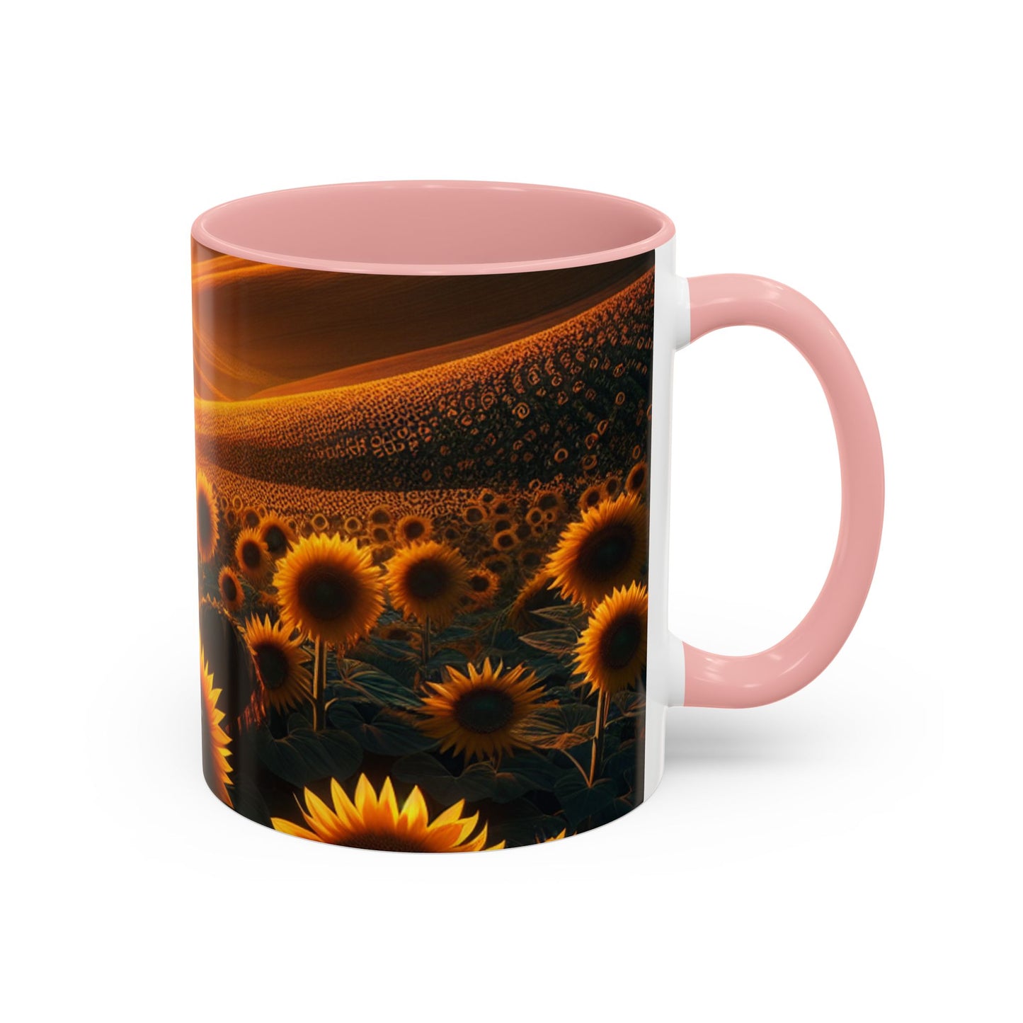 Amber Waves Sunflower Horizon - Mugs