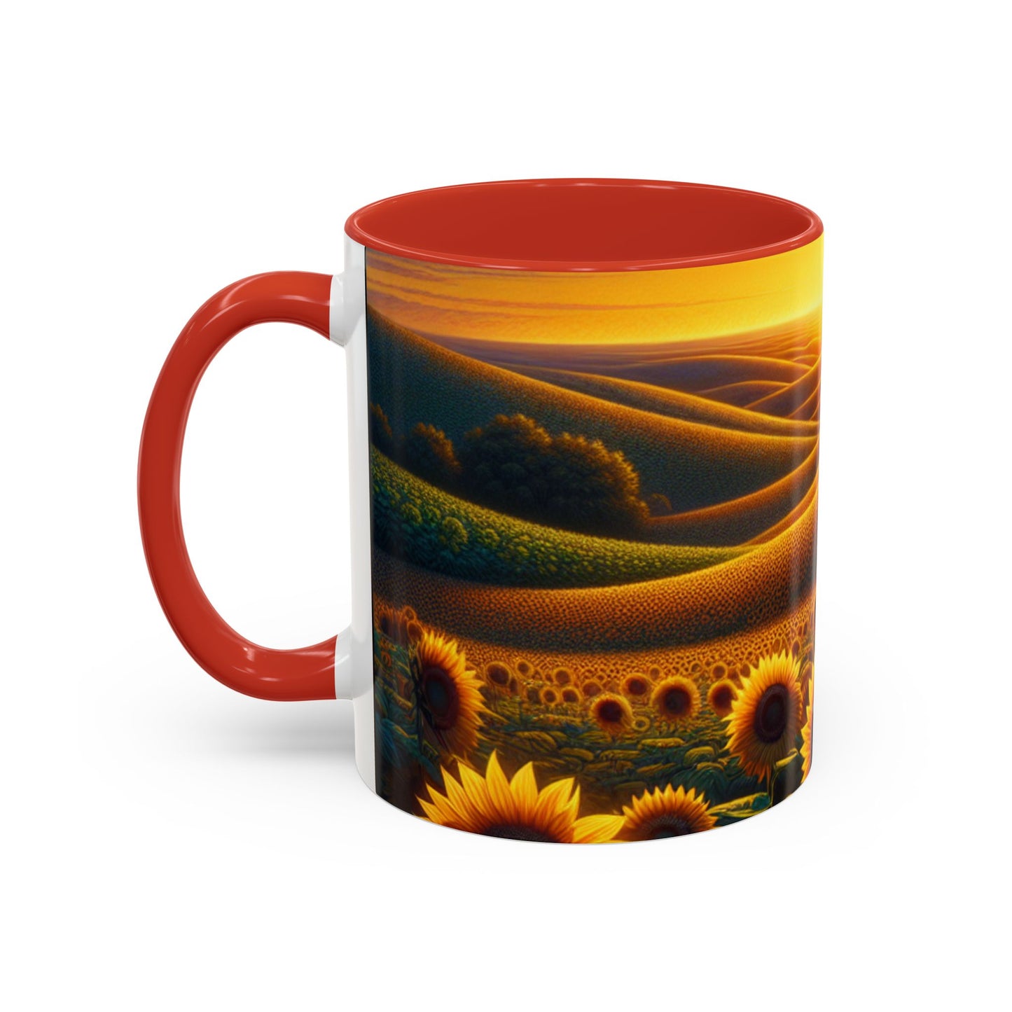 Amber Waves and Sunflower Blaze - Mugs