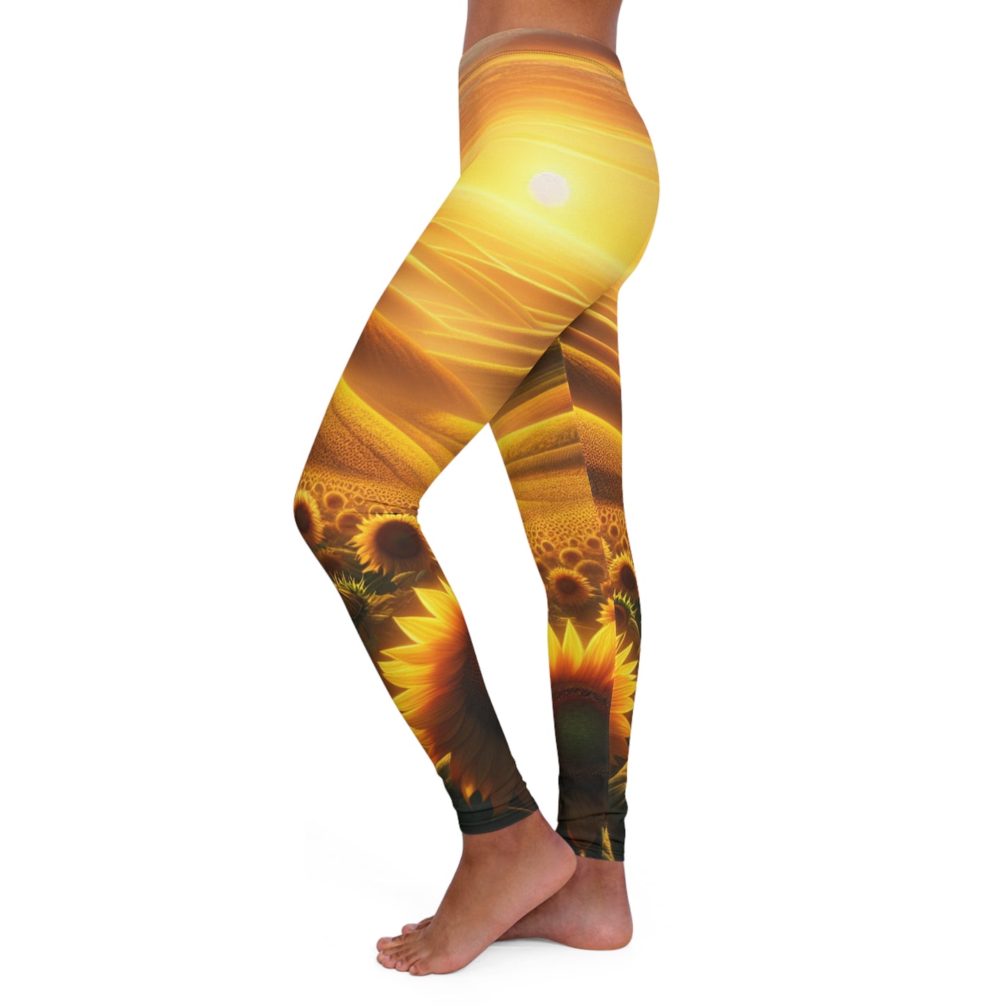 Amber Sunflower Harvest - Leggings