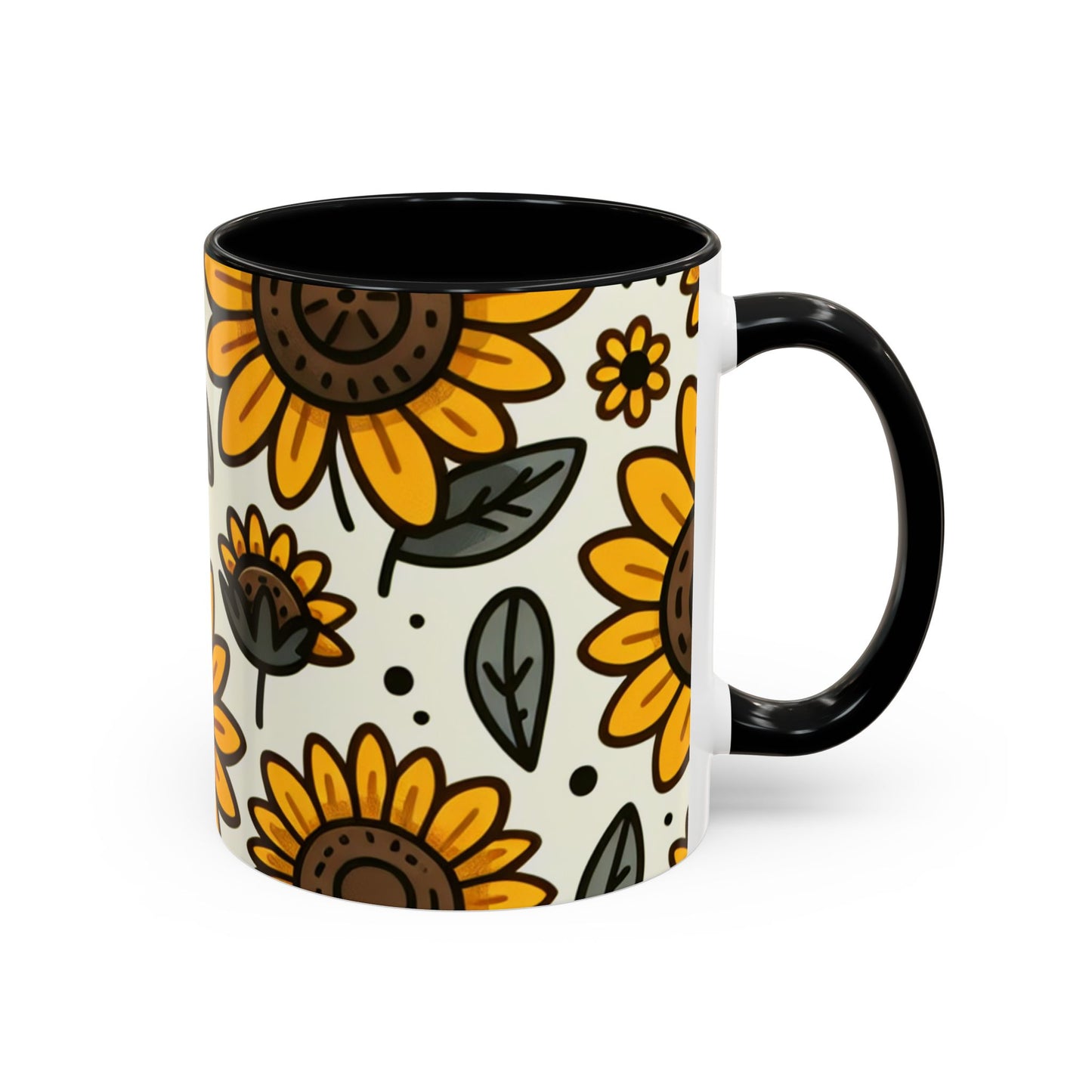Sunny Meadow Sunflower Bloom - Mugs